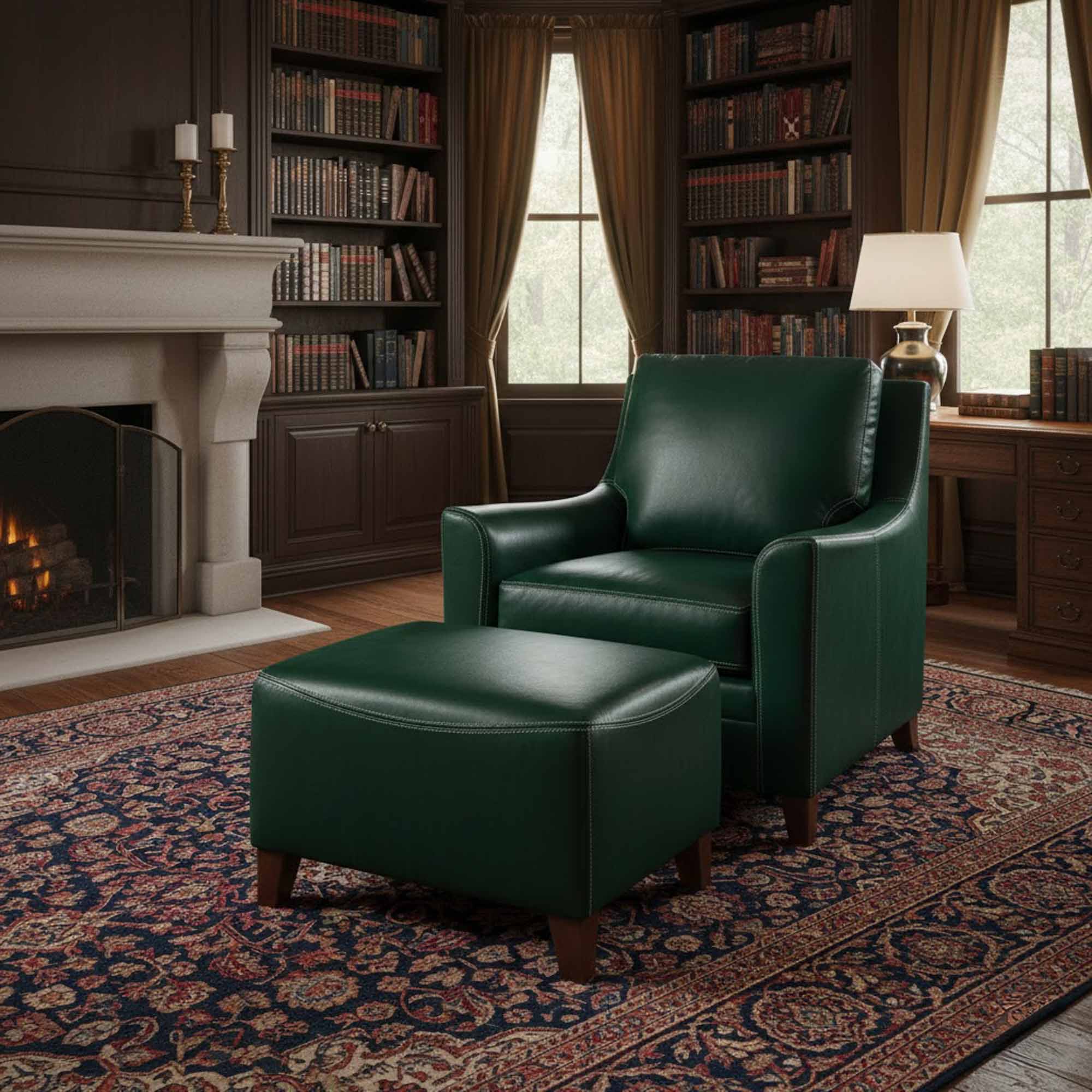 Breckenridge Leather Chair - Image 7