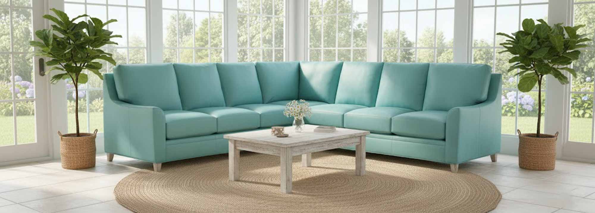 Breckenridge Leather Sectional - Image 2