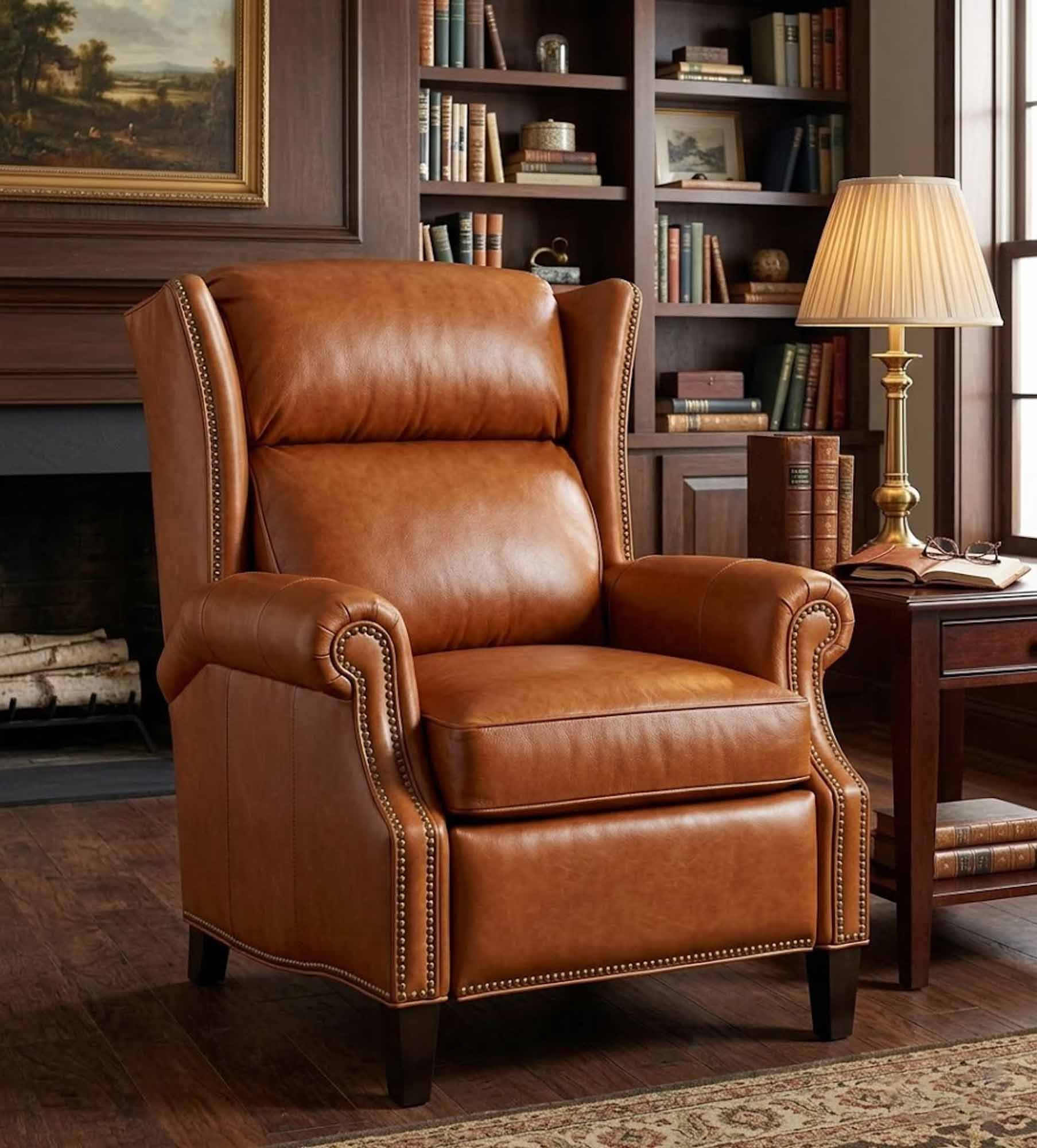 Broderick Leather Recliner - Image 9
