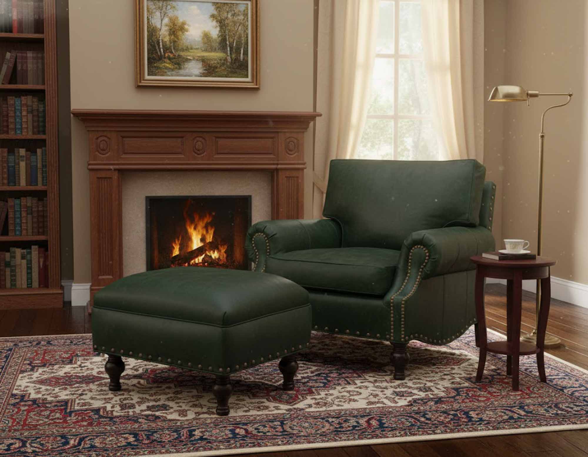 Bronson Leather Chair - Image 3