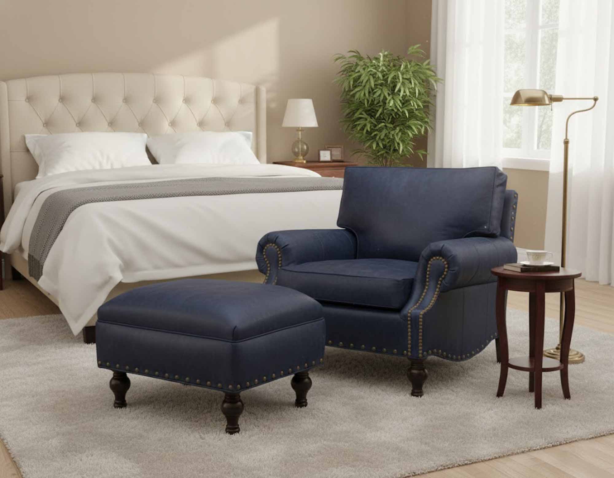 Bronson Leather Chair - Image 6