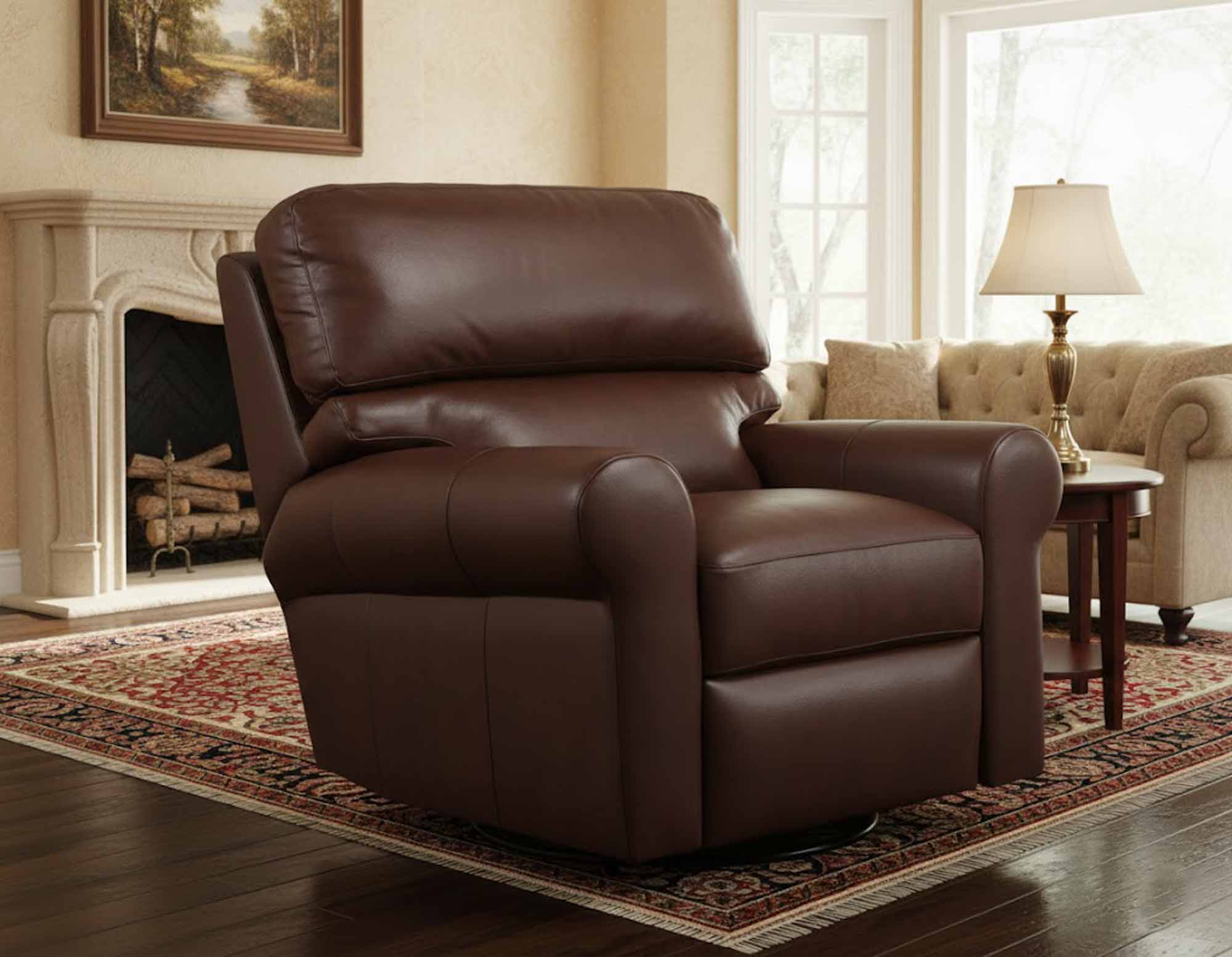 Brookfield Leather Recliner - Image 3