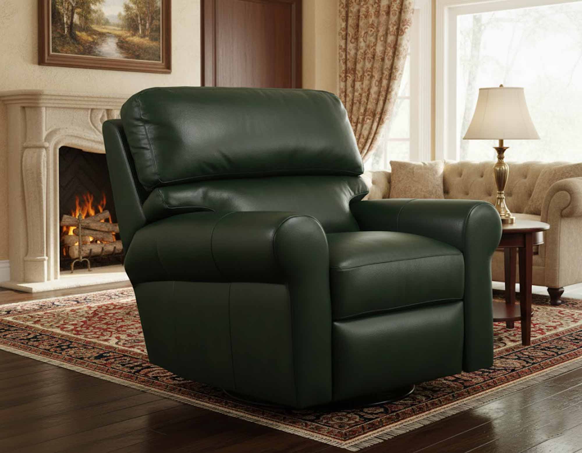 Brookfield Leather Recliner - Image 4