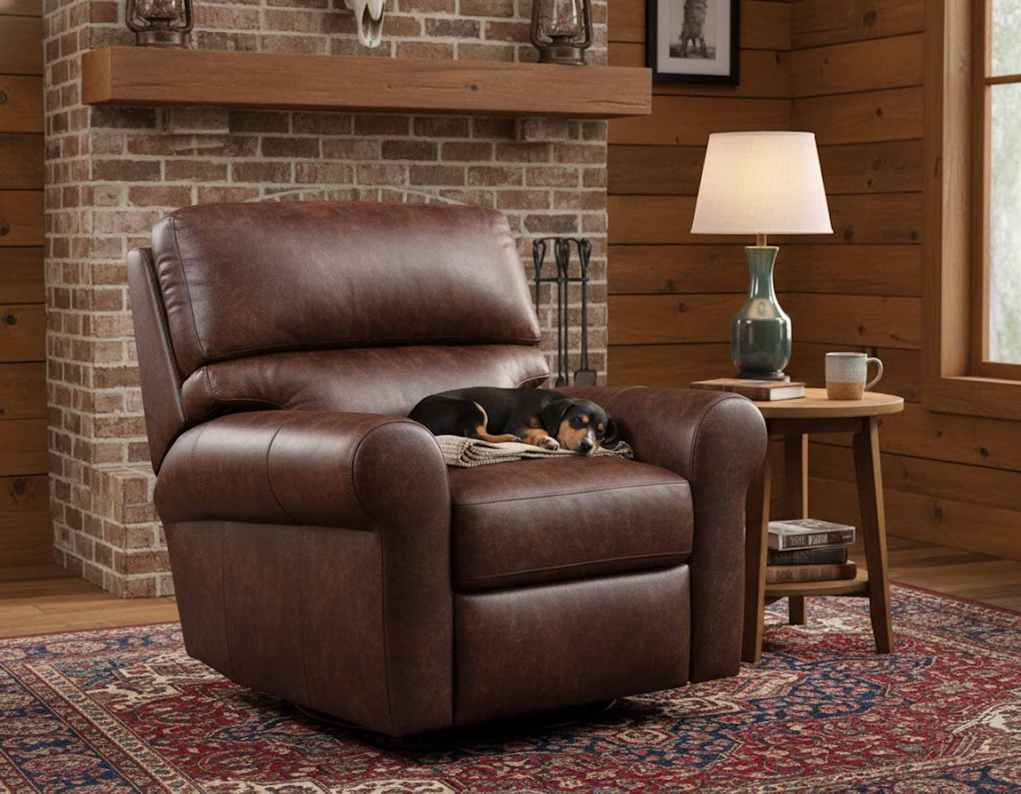 Brookfield Leather Recliner - Image 5