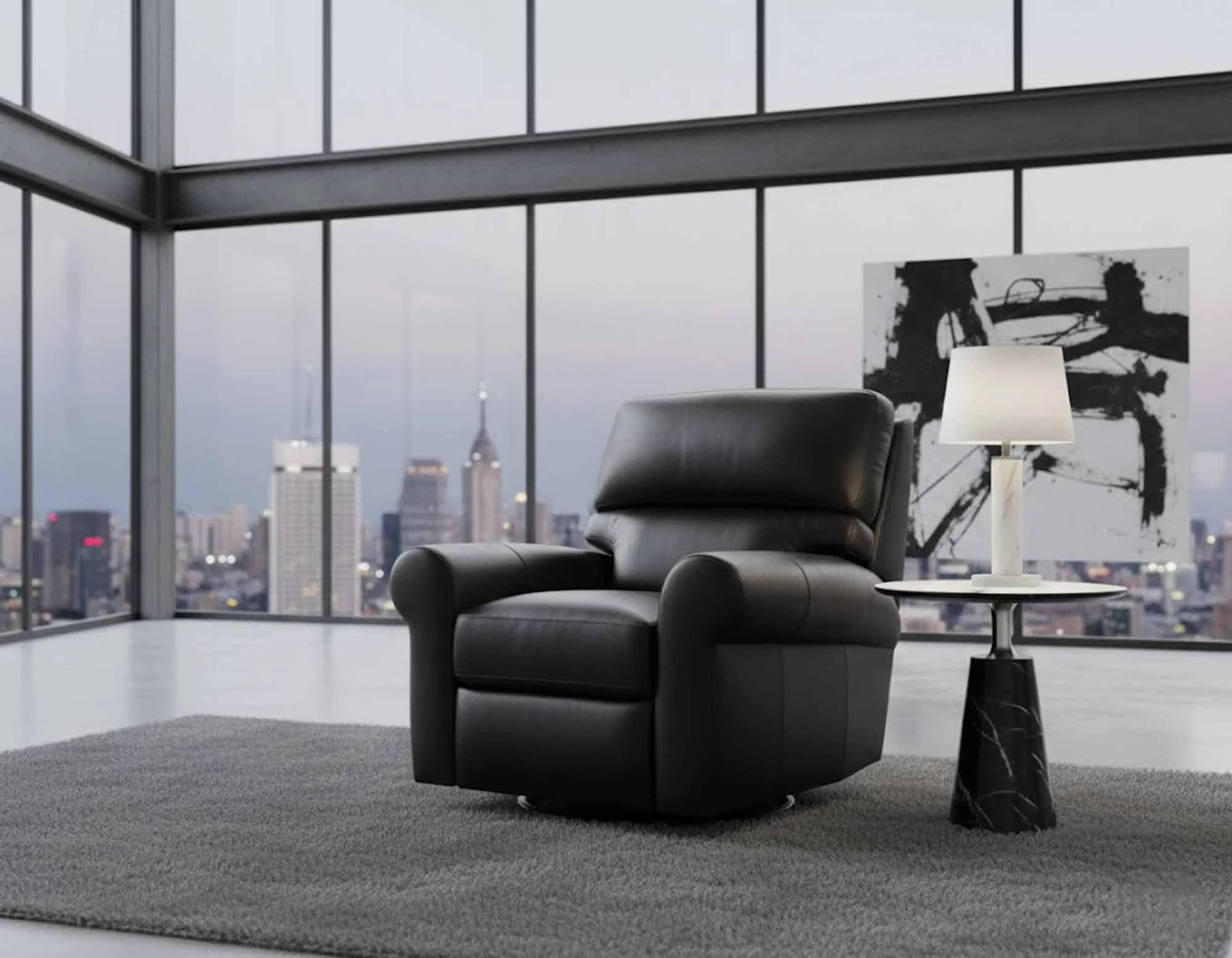 Brookfield Leather Recliner - Image 6