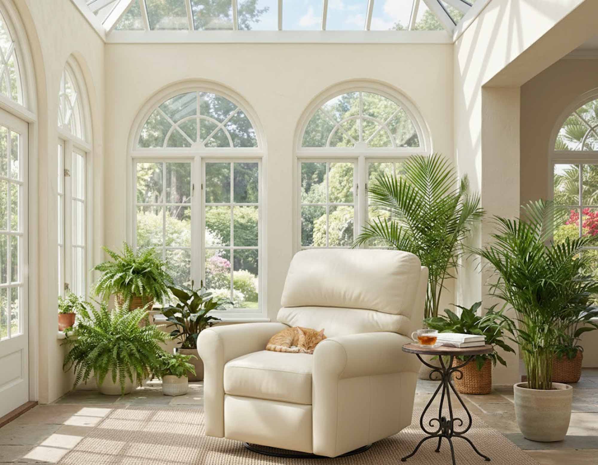 Brookfield Leather Recliner - Image 8