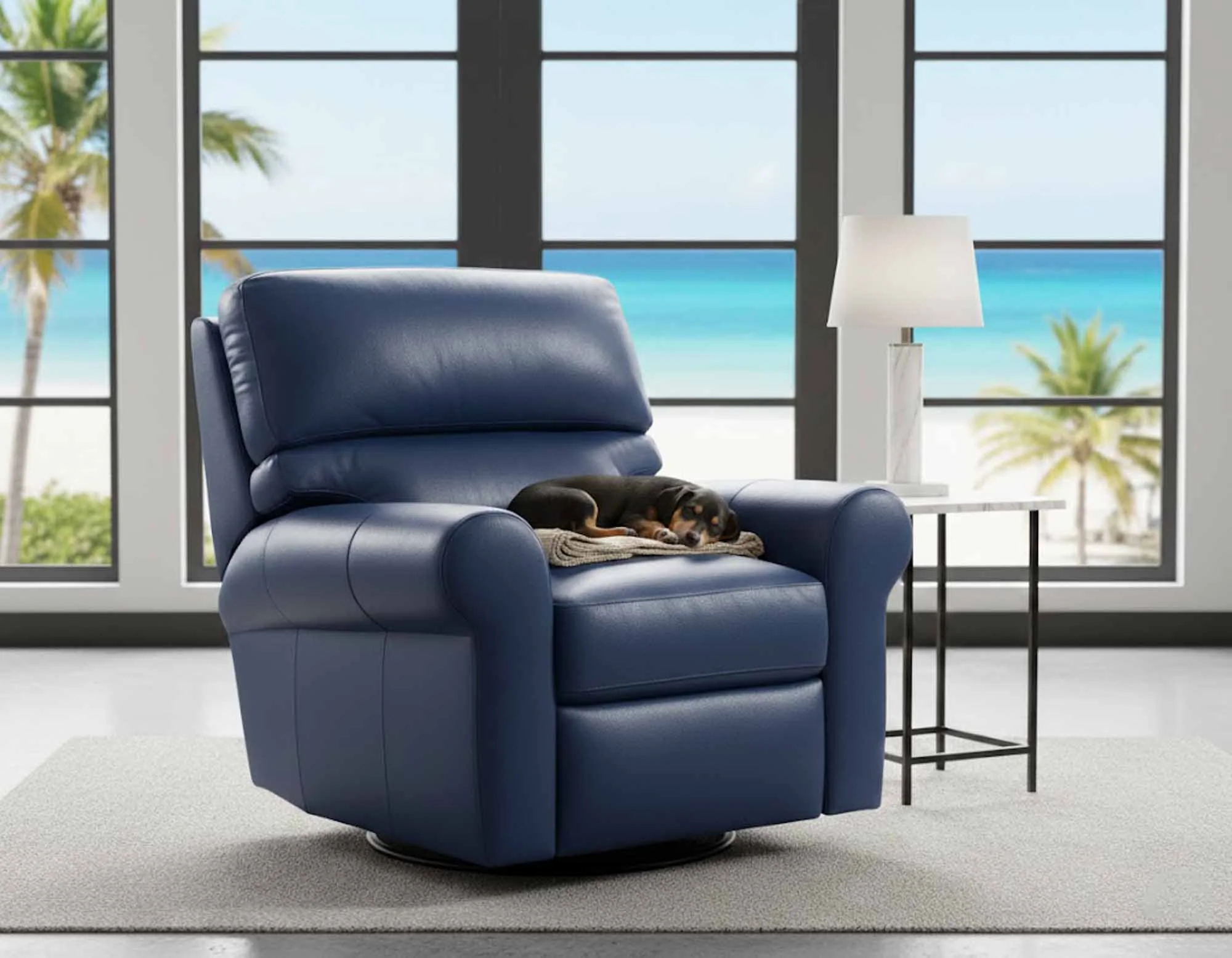 Brookfield Leather Recliner - Image 9