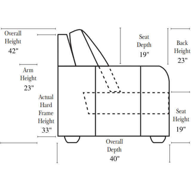 Brookfield Leather Reclining Loveseat - Image 6