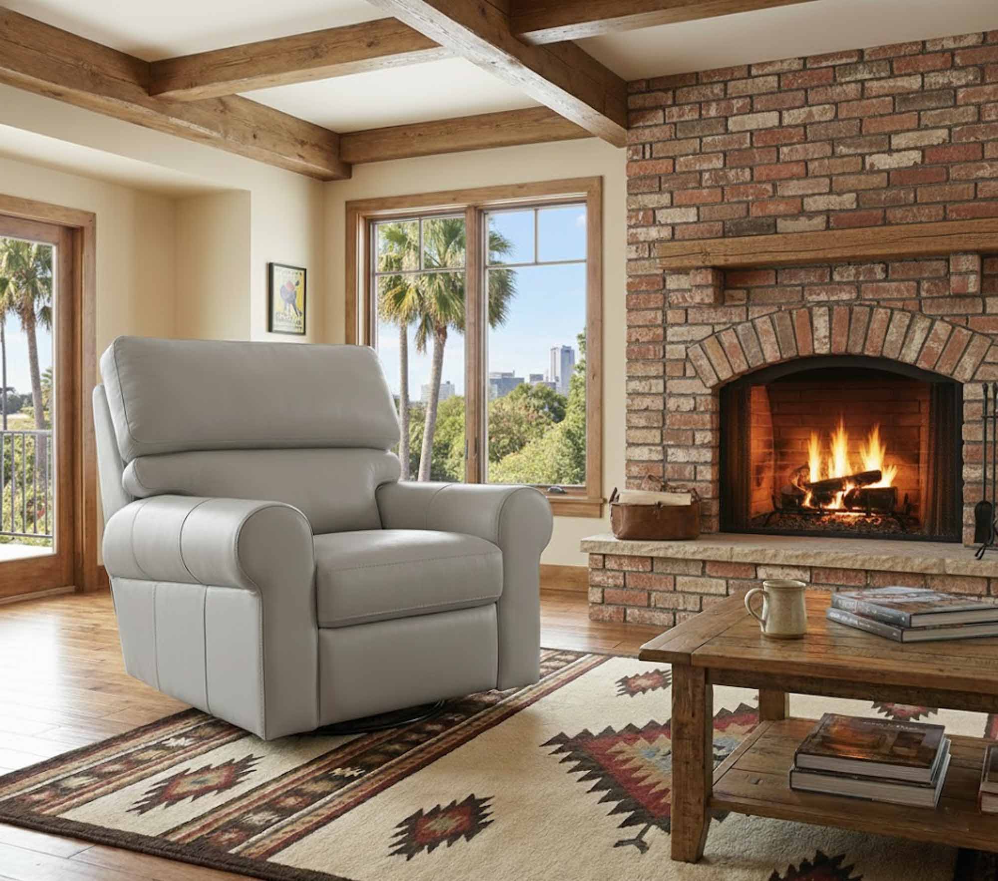 Brookhaven Leather Recliner - Image 9