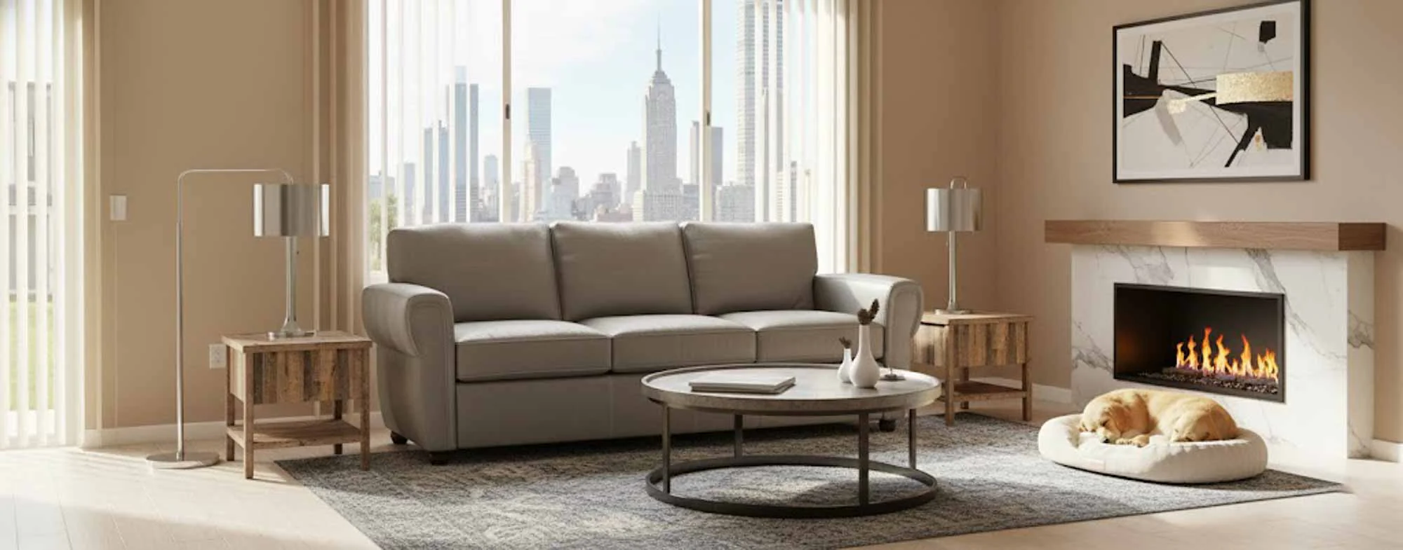 Brookside Leather Sofa - Image 5