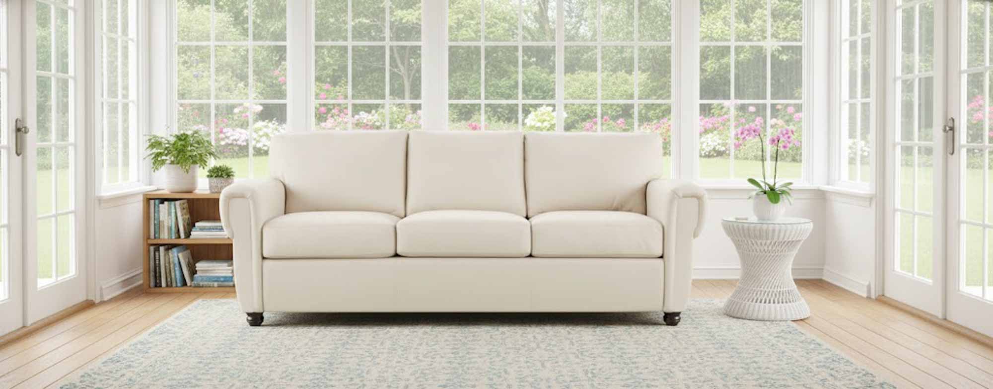 Brookside Leather Sofa - Image 6