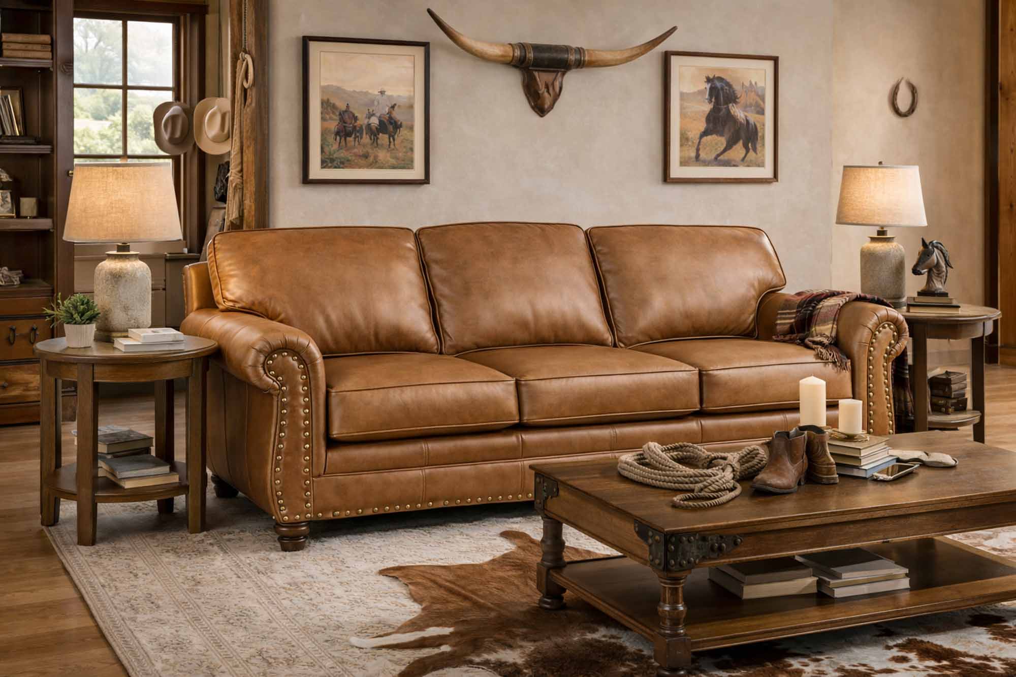 Brynn Leather Sofa - Image 8