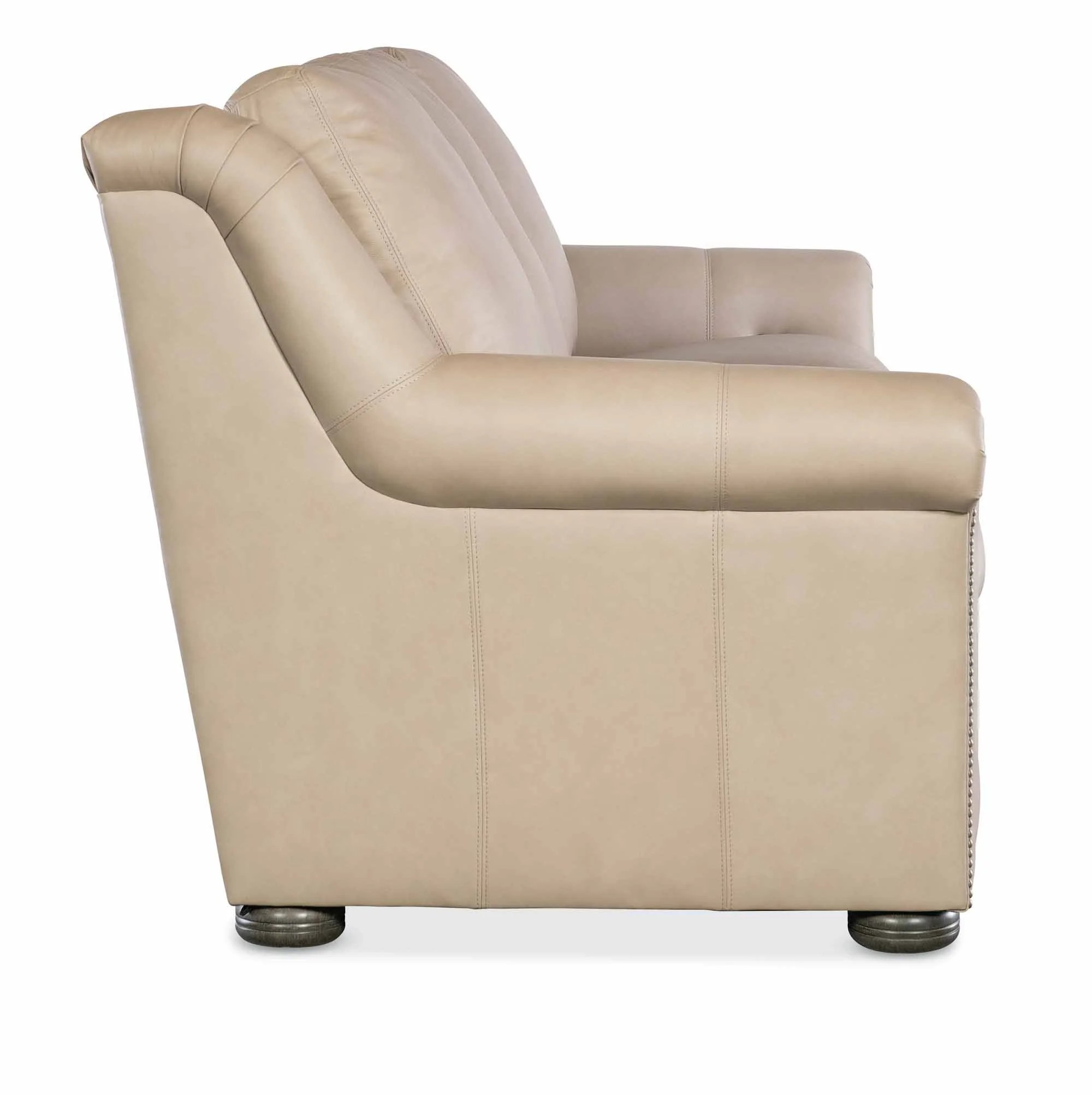 Burke Leather Power Reclining Sofa - Image 3
