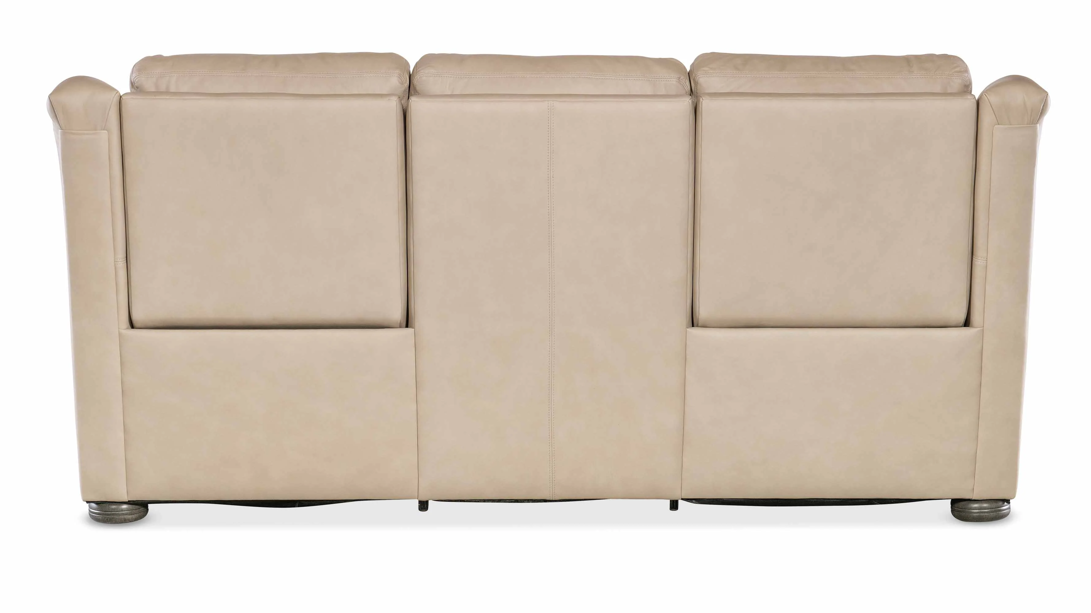 Burke Leather Power Reclining Sofa - Image 4