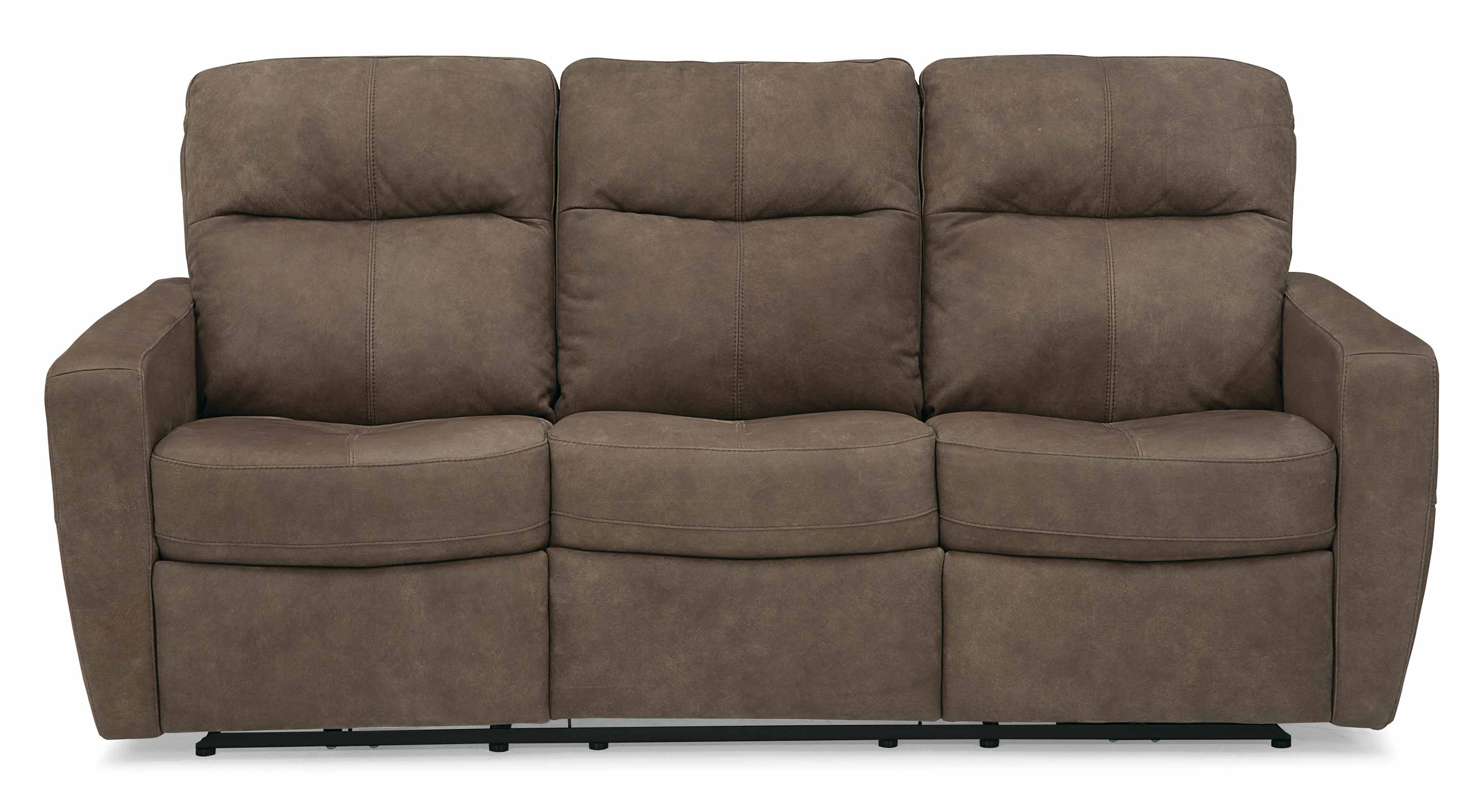 Cairo Leather Power Reclining Sofa With Articulating Headrest - Image 2