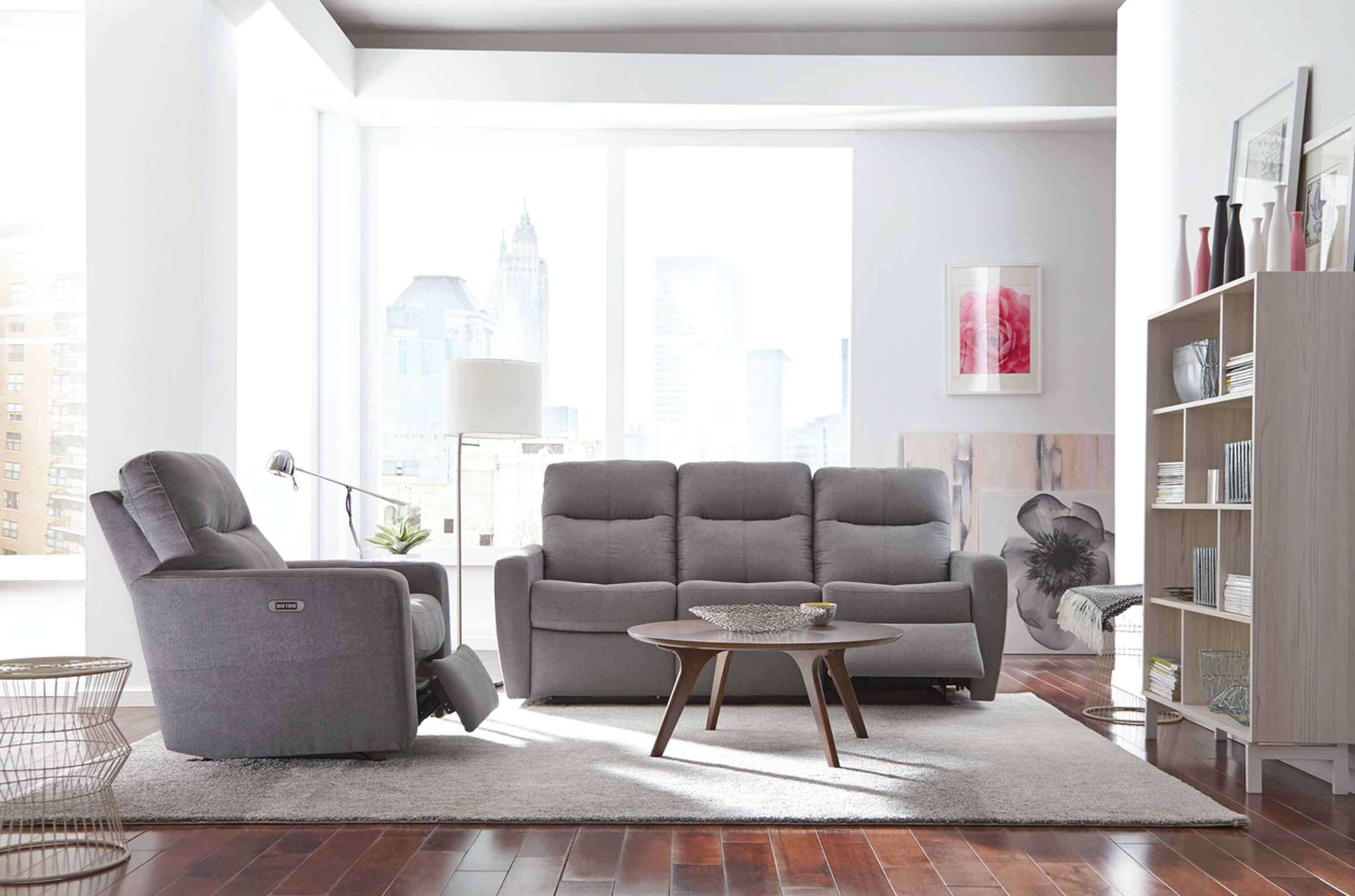 Cairo Leather Power Reclining Sofa With Articulating Headrest - Image 8