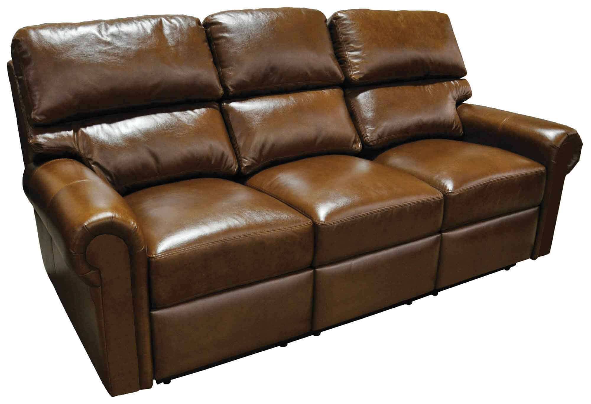 Caldwell Leather Reclining Sofa