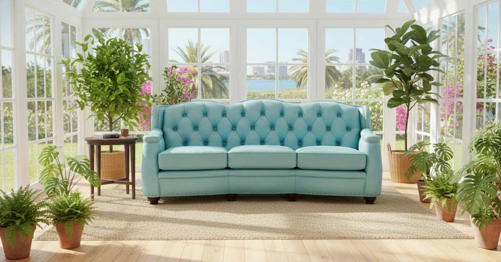 Callahan Leather Sofa - Image 9