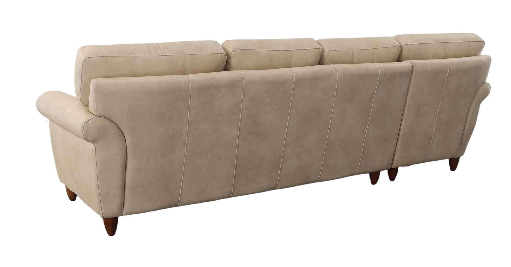 Cameo Leather Sofa With Chaise - Image 5