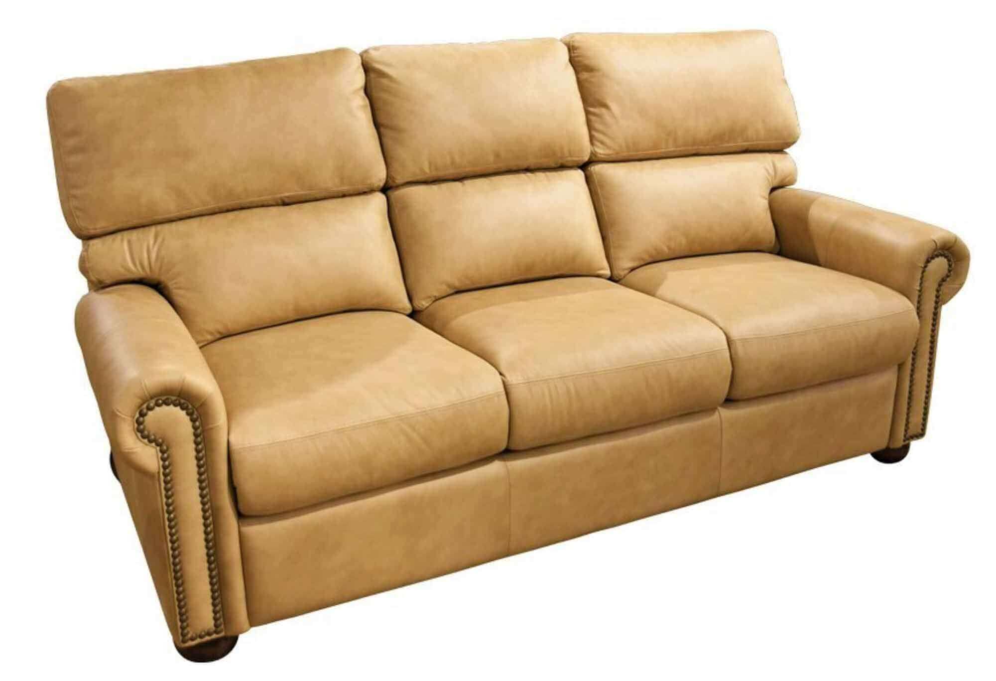 Carlton Leather Reclining Loveseat - Image 2