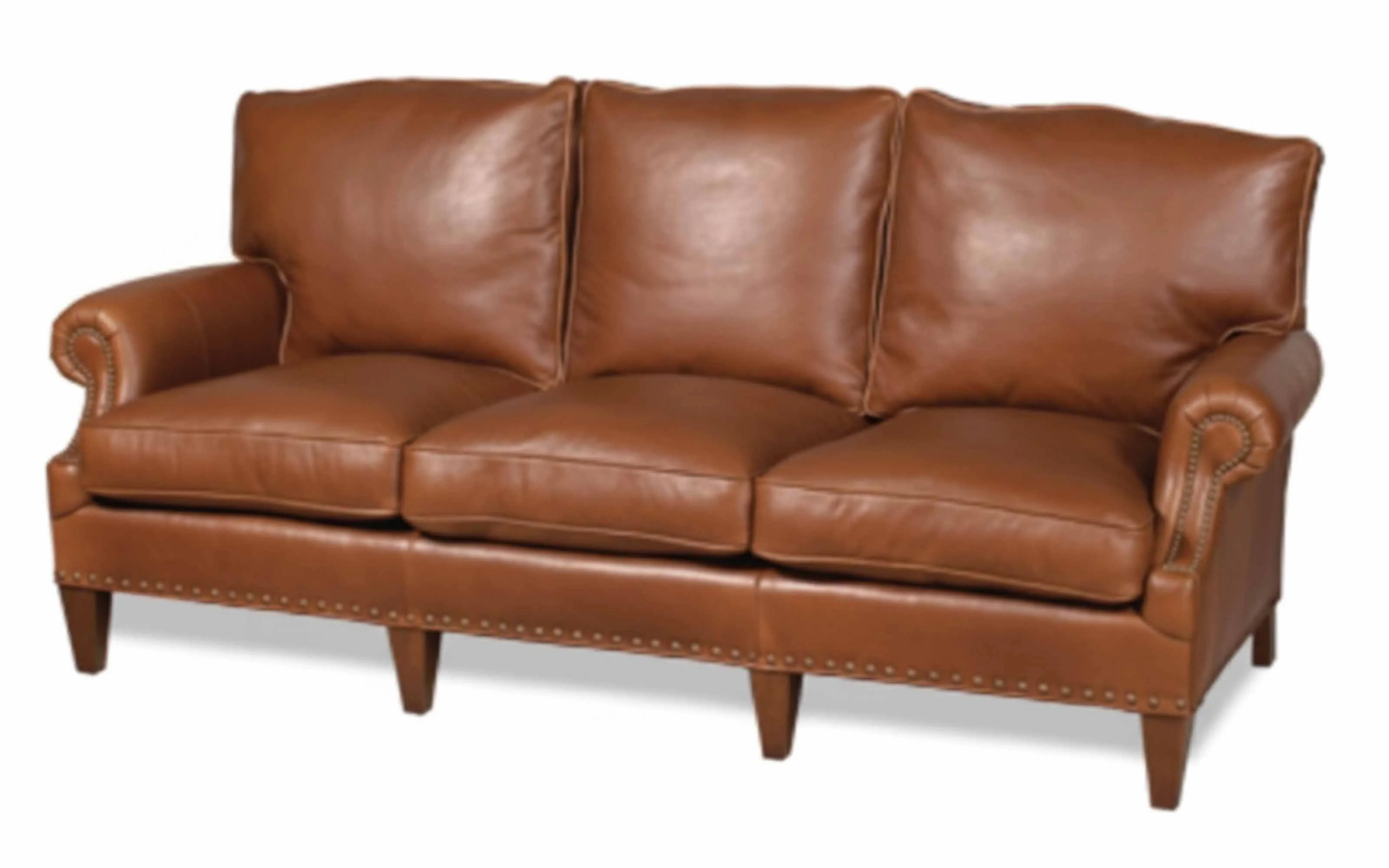 Caroline Leather Sofa - Image 3