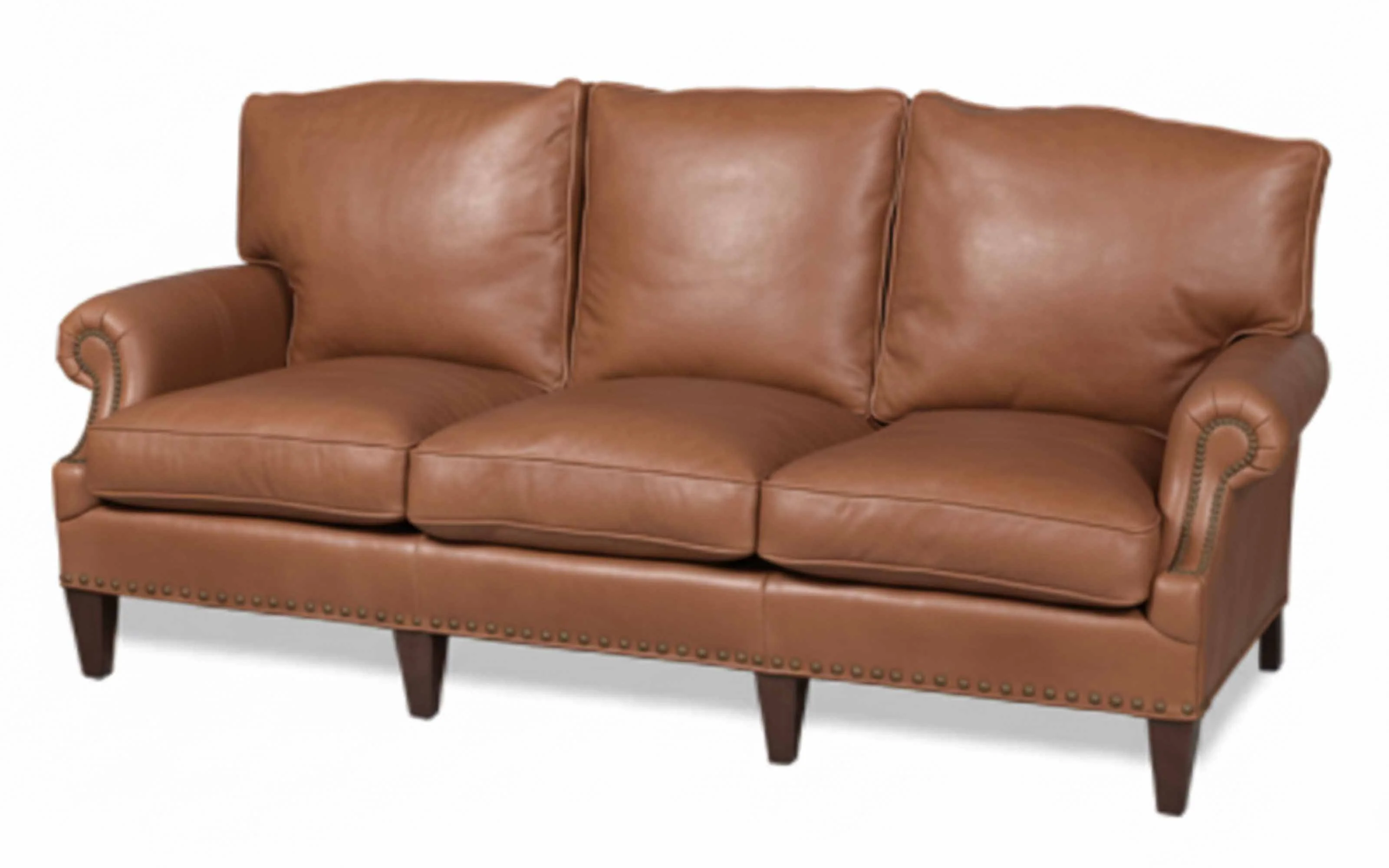Caroline Leather Sofa - Image 4