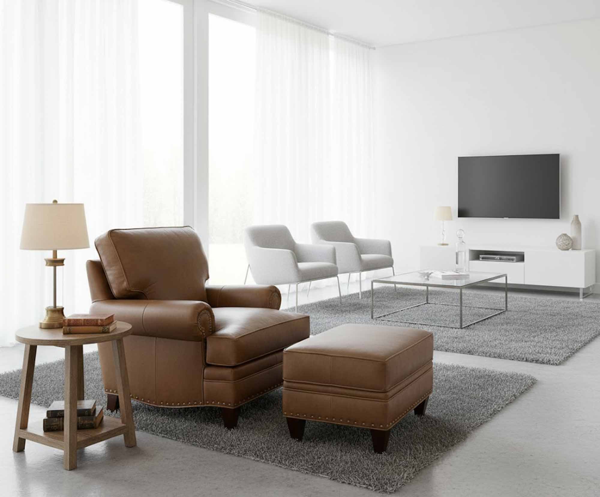 Carrado Leather Chair - Image 13