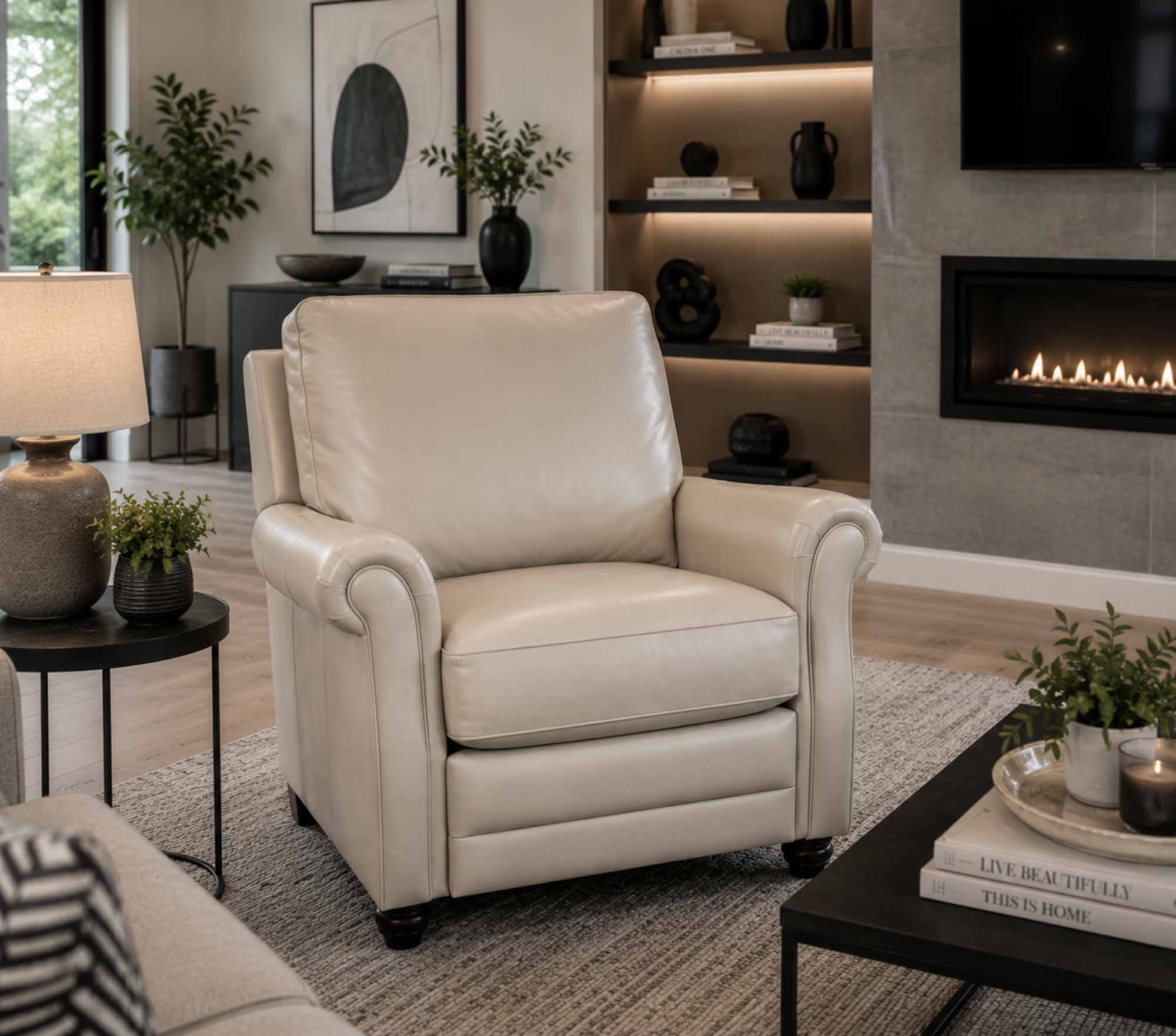 Celeste Leather Power Recliner - Image 4