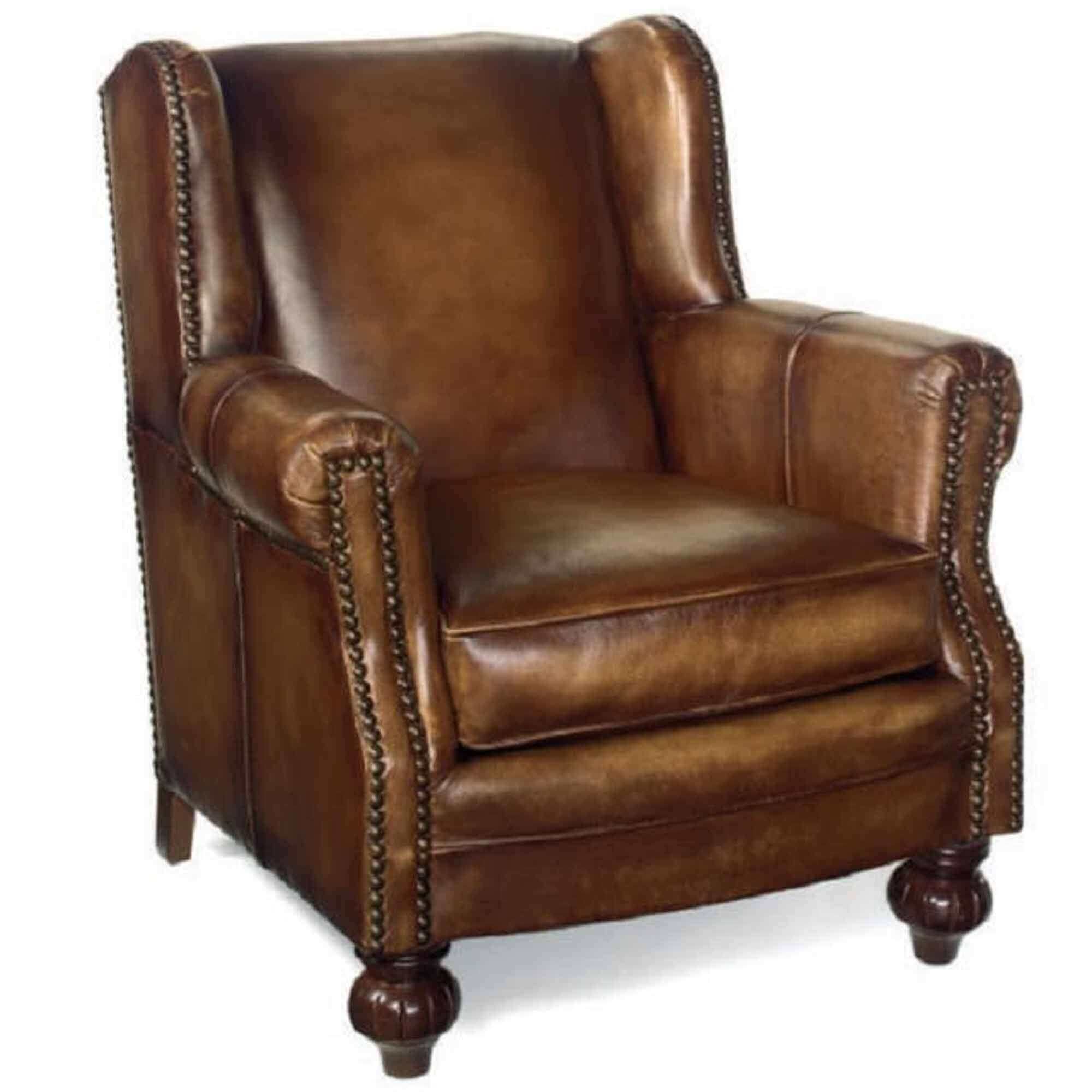 Churchill Leather Chair - Image 3