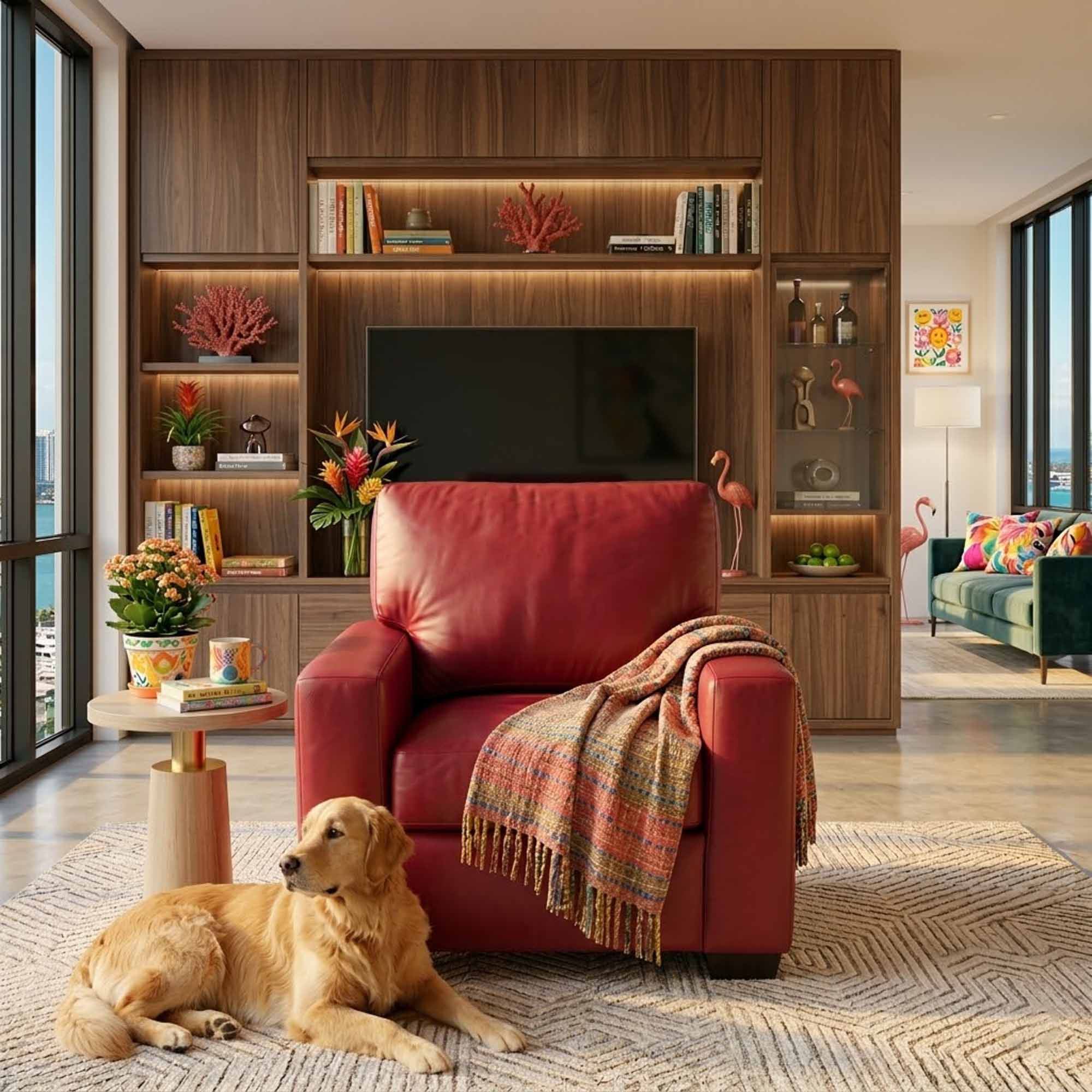 City Craft Leather Chair - Image 6