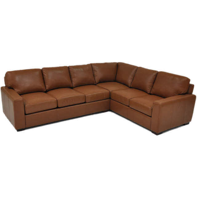 City Craft Leather Sectional