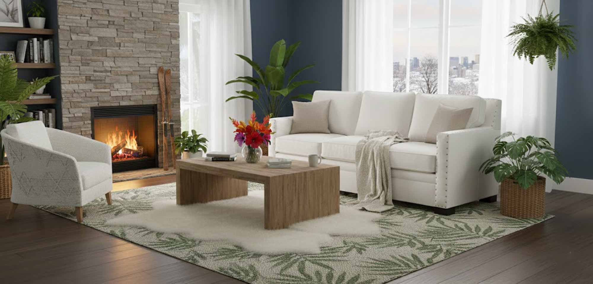 Clark Leather Sofa - Image 4