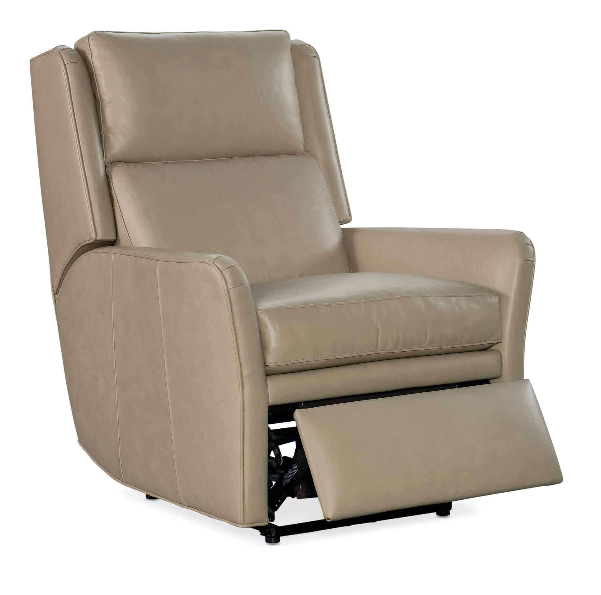 Cloud Leather Power Zero Gravity Recliner With Articulating Headrest - Image 5