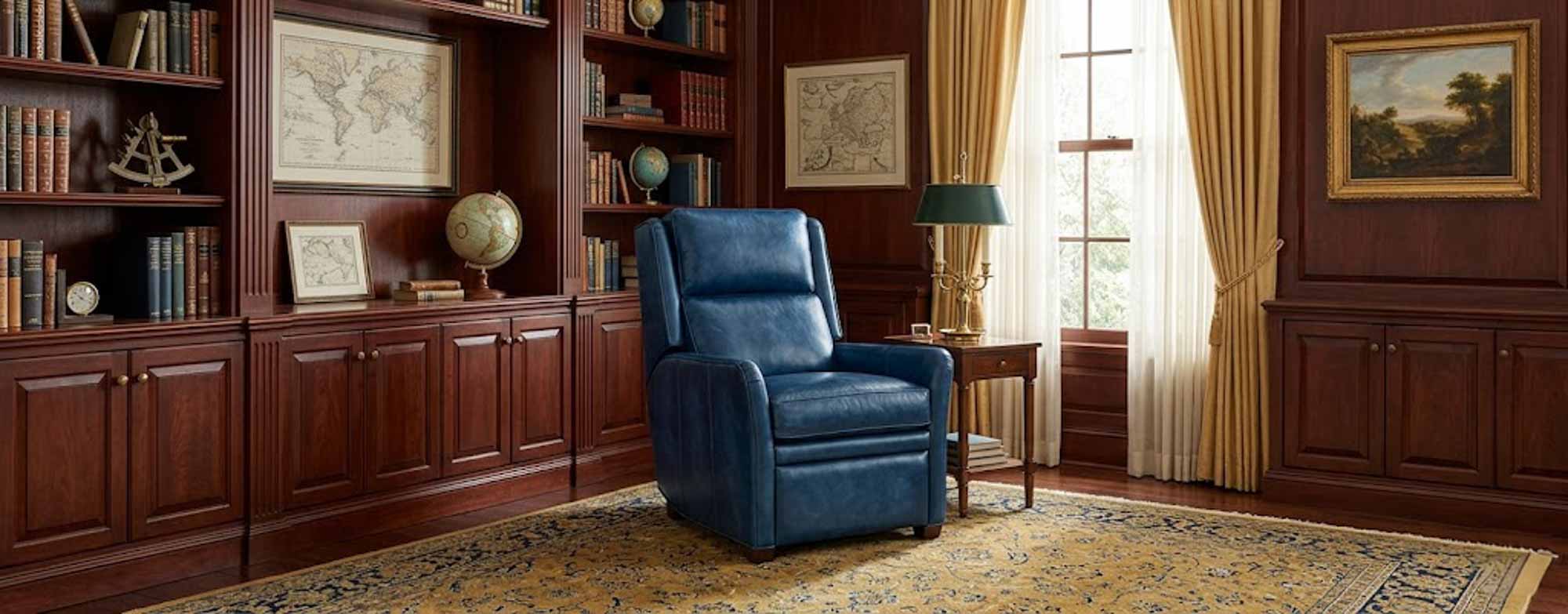 Cloud Leather Power Zero Gravity Recliner With Articulating Headrest - Image 9