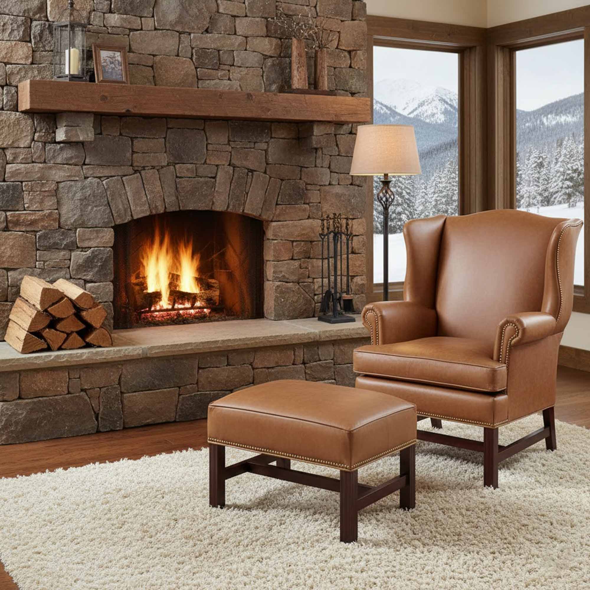 Coach Leather Chair - Image 3