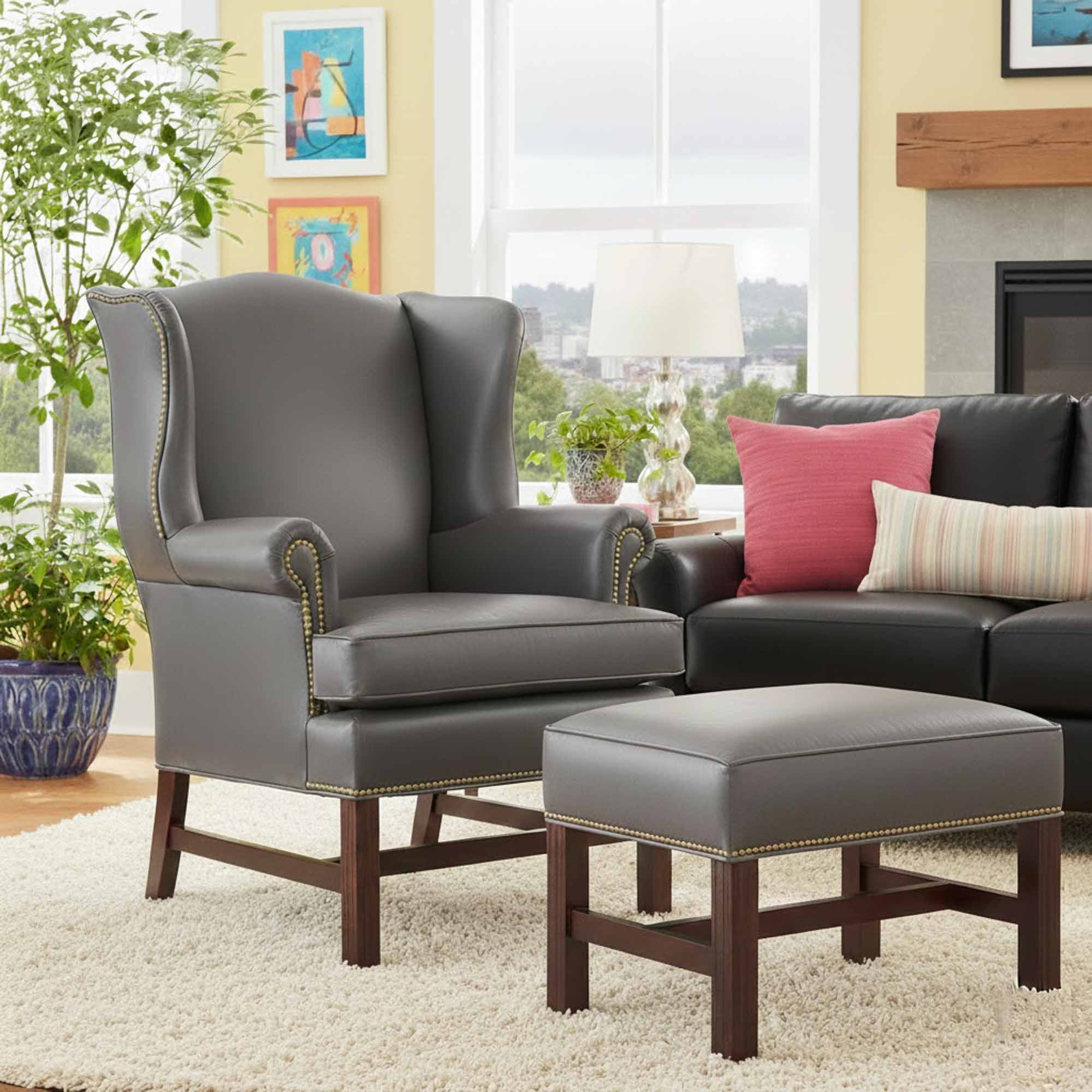 Coach Leather Chair - Image 5