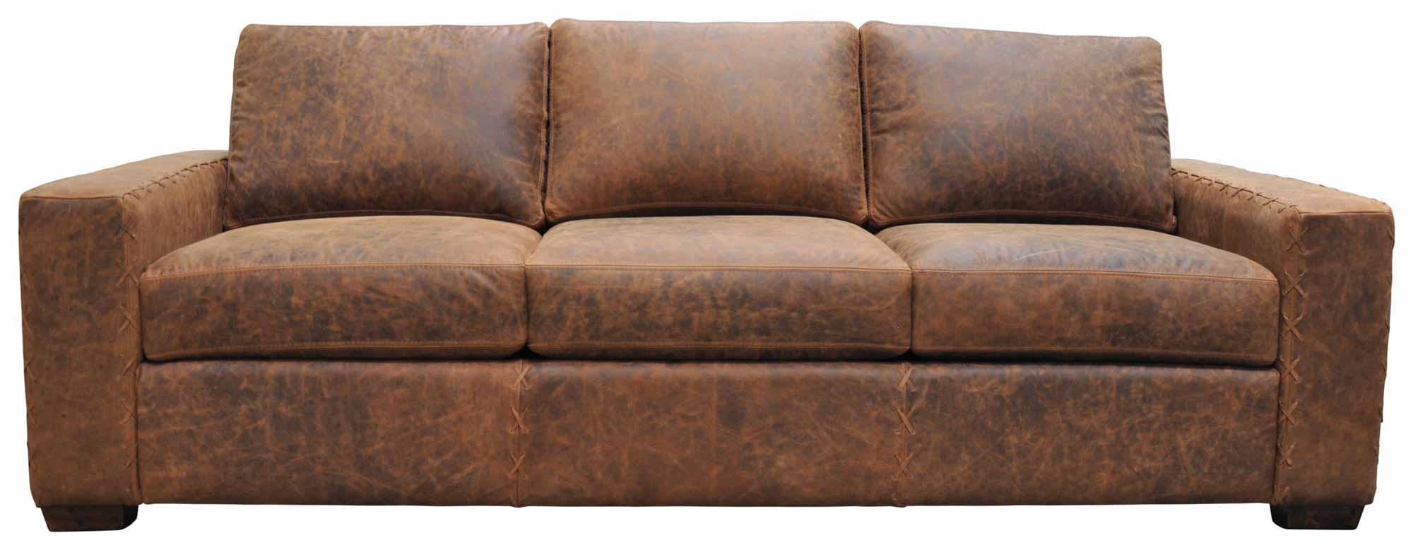 Colorado Leather Queen Size Sofa Sleeper - Image 6