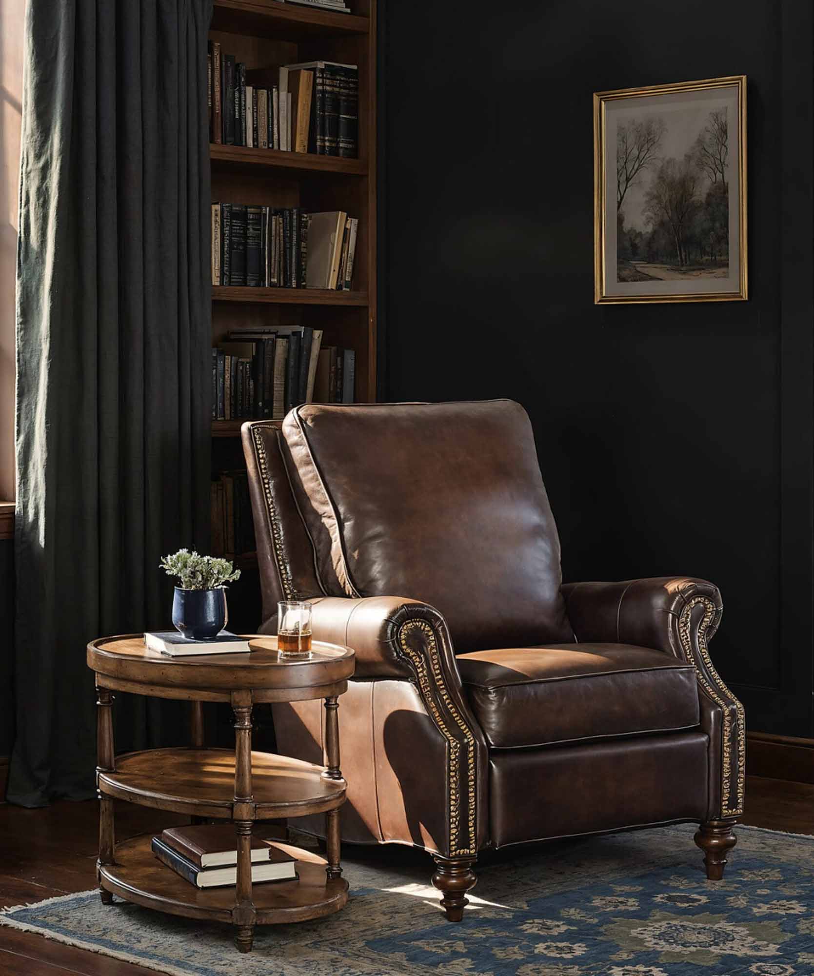 Conlon Leather Recliner - Image 6