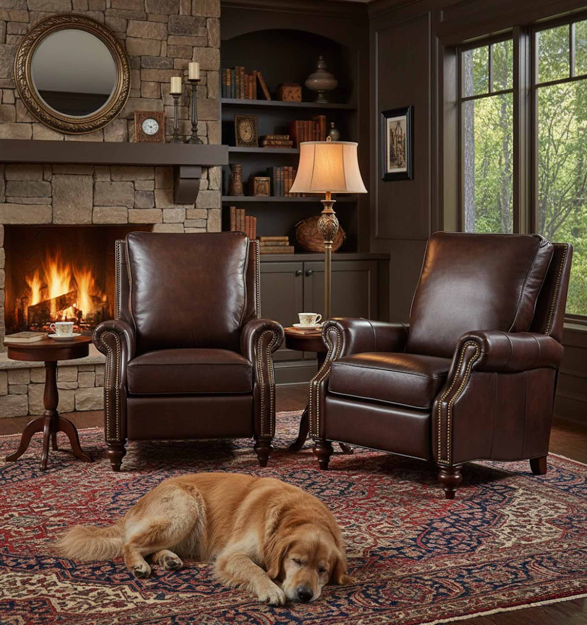 Conlon Leather Recliner - Image 9