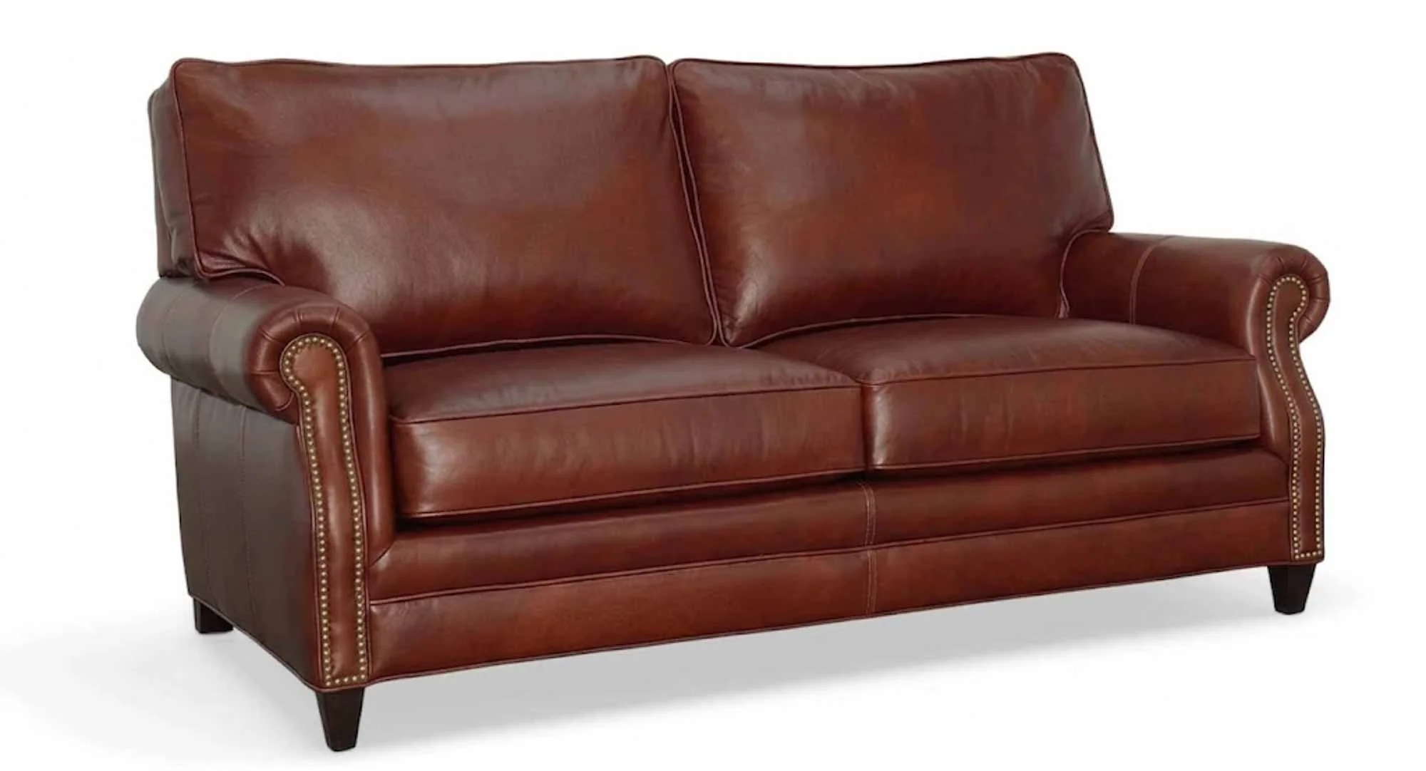 Conway Leather Loveseat