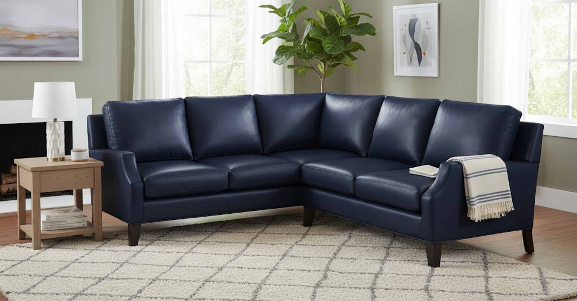Cope Leather Sectional - Image 8