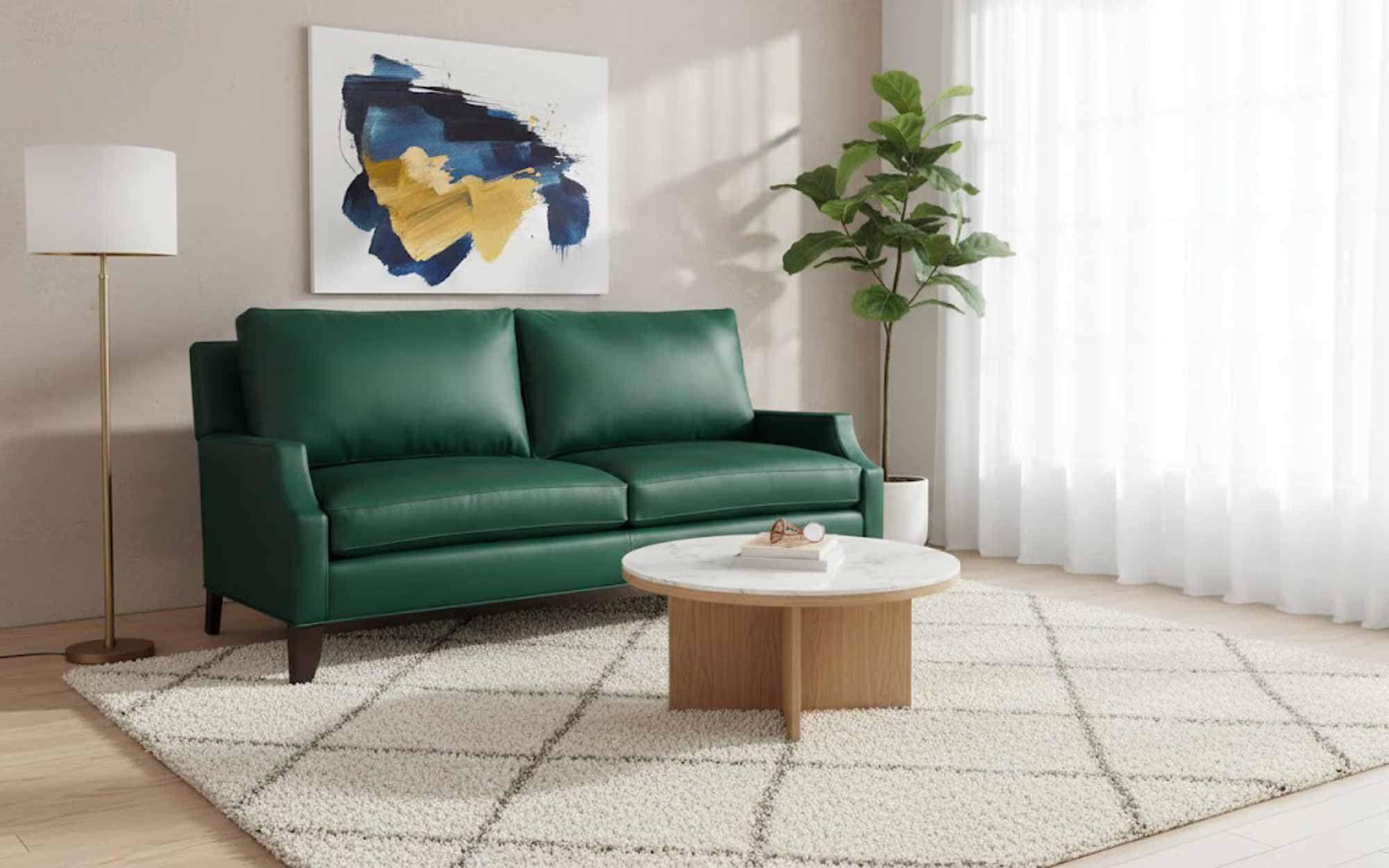 Cope Leather Sofa - Image 6