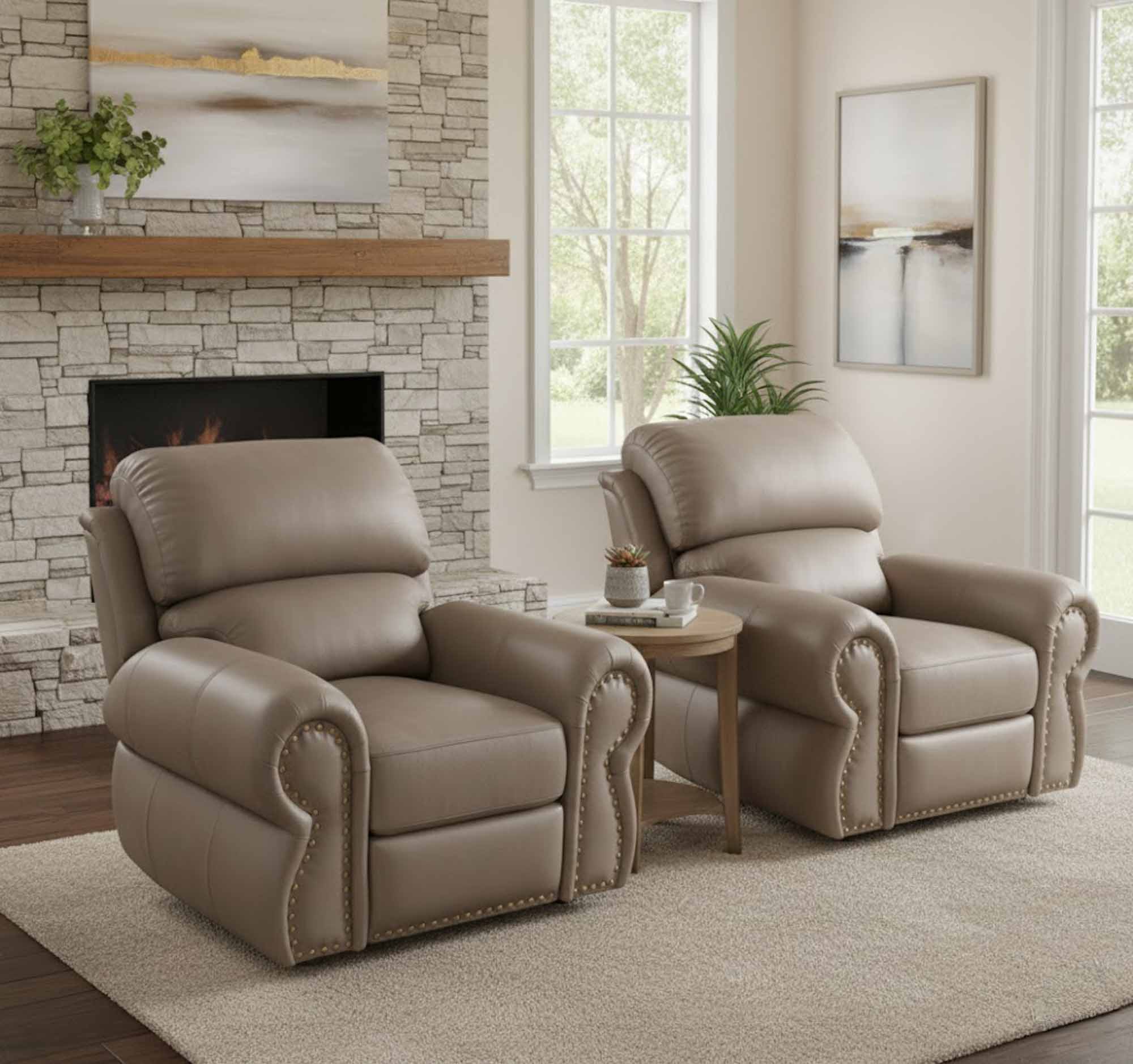 Cordova Leather Recliner - Image 3