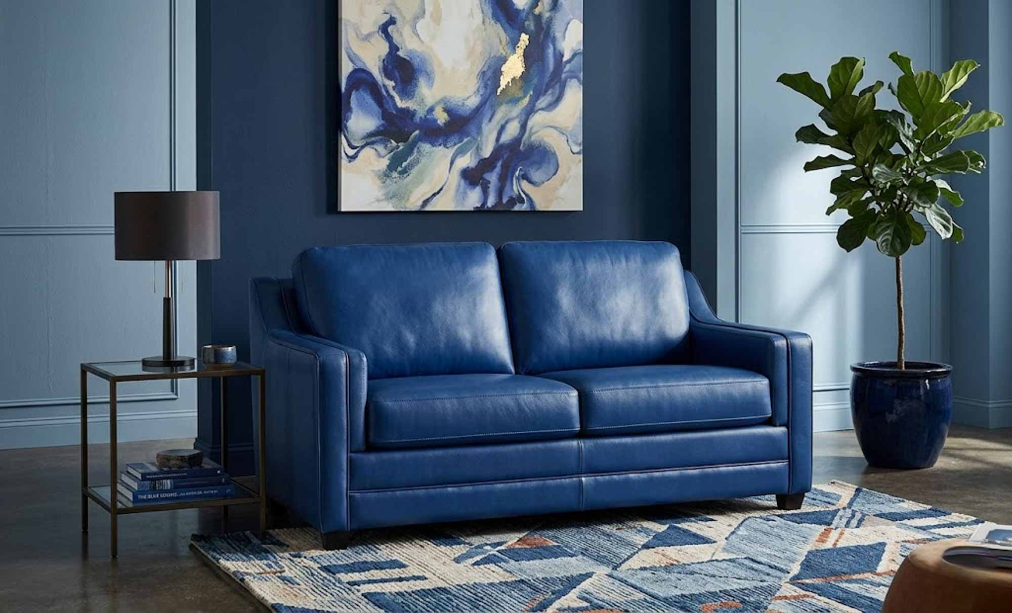 Corissa Leather Loveseat - Image 6