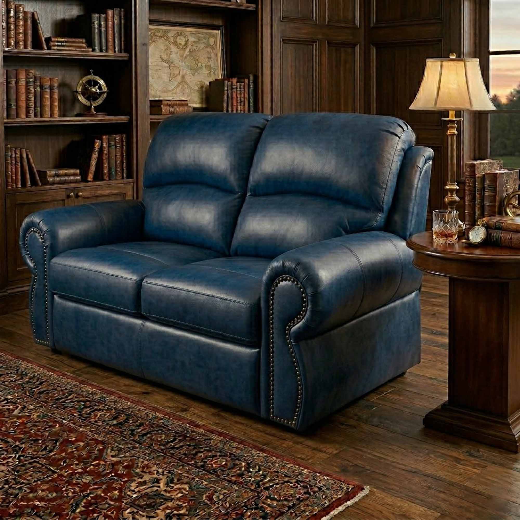 Cortina Leather Loveseat - Image 2
