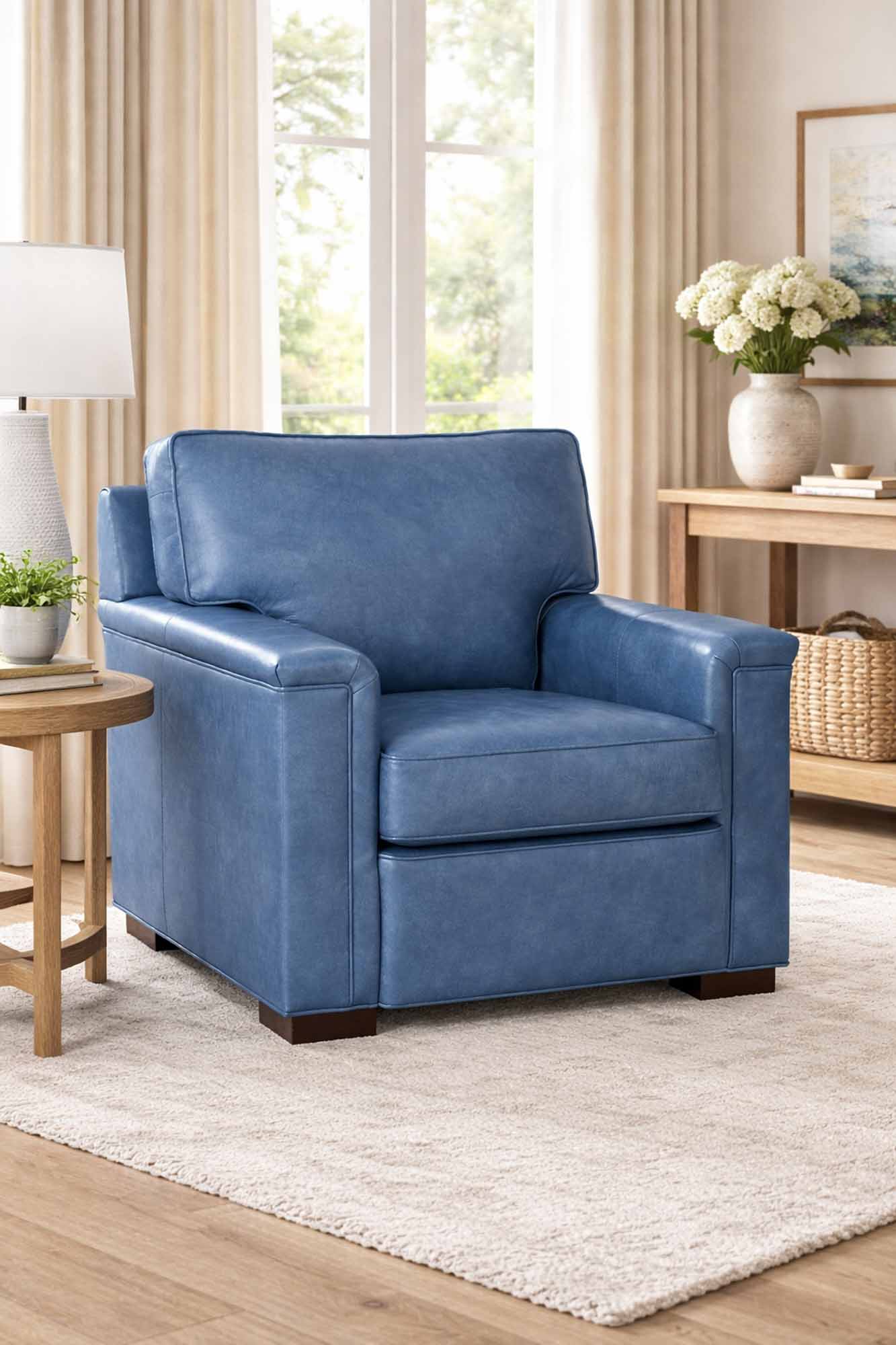 Craig Leather Chair - Image 4