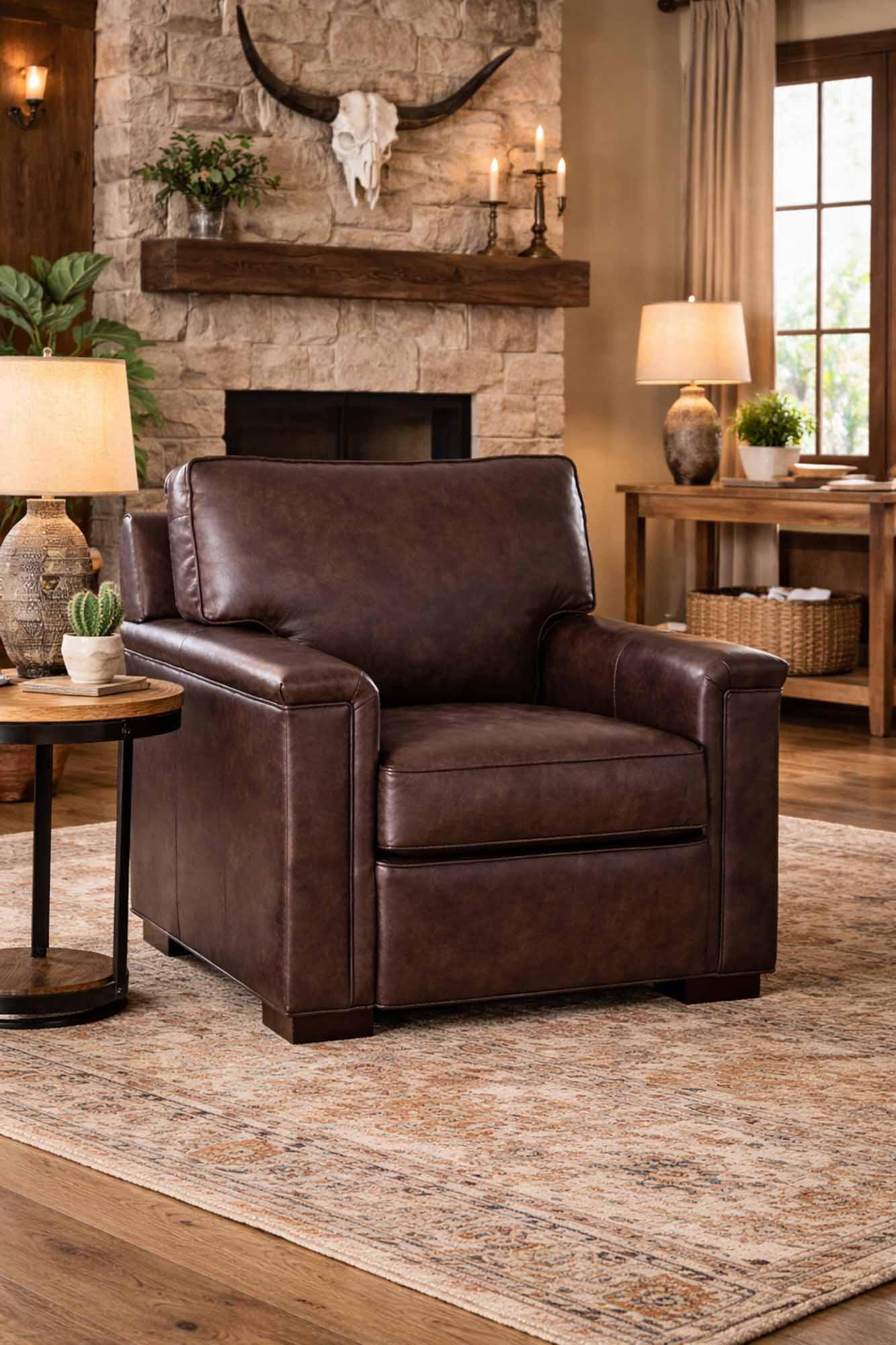 Craig Leather Chair - Image 5