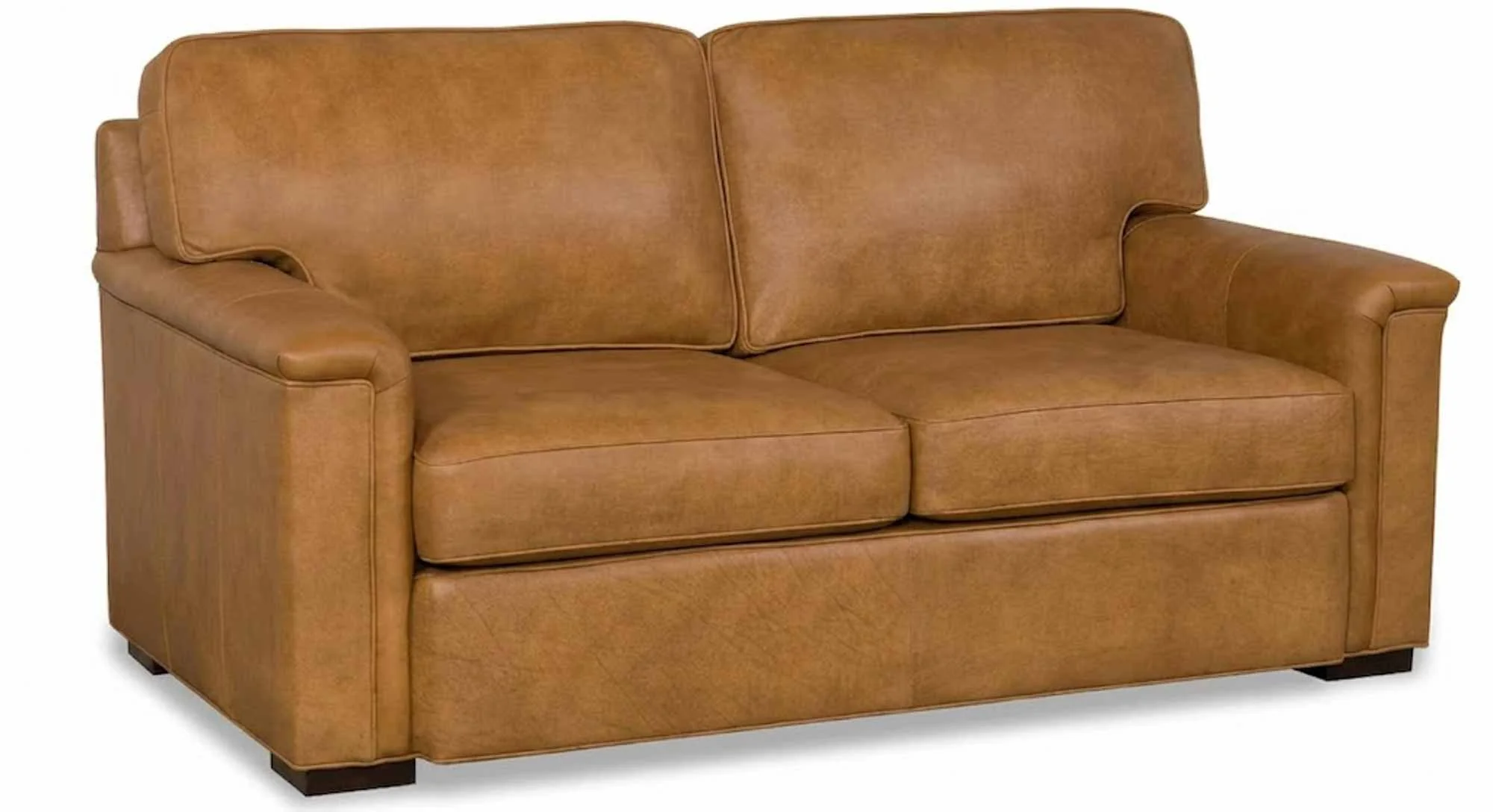 Craig Leather Loveseat