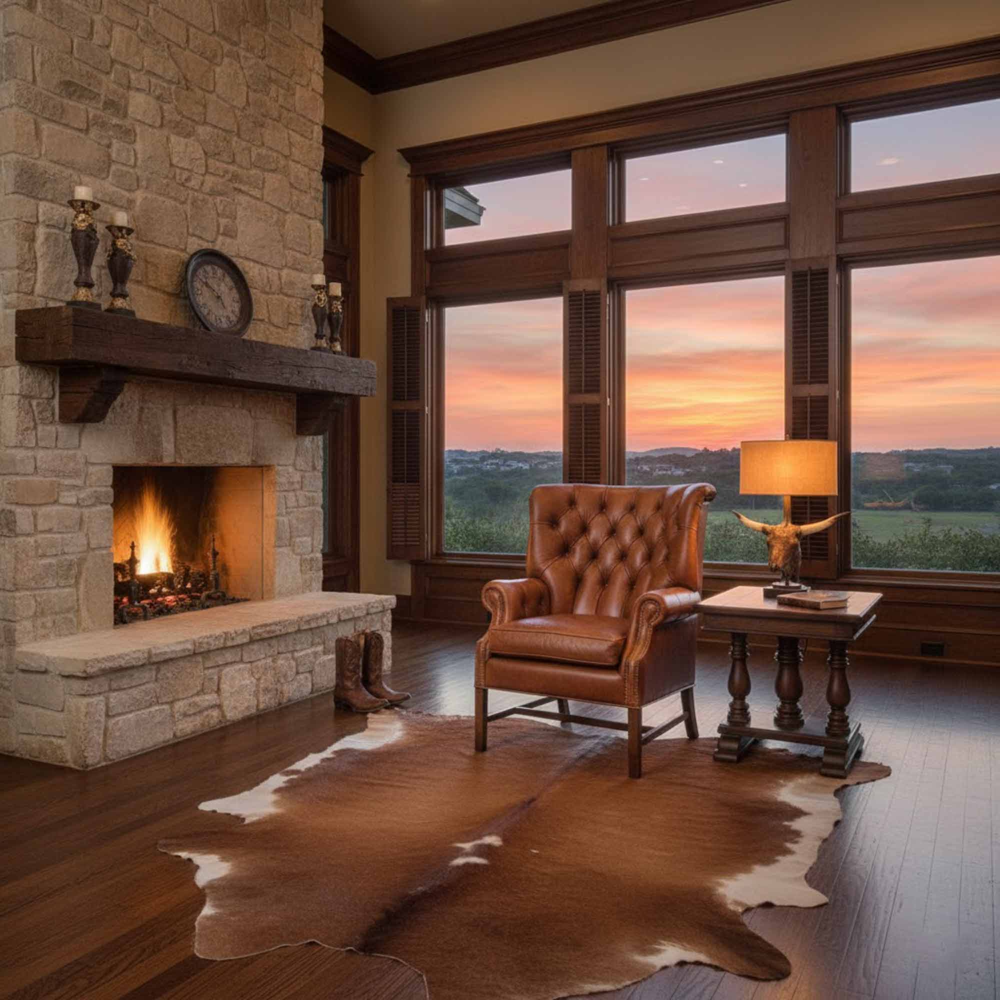 Cruz Leather Chair - Image 6