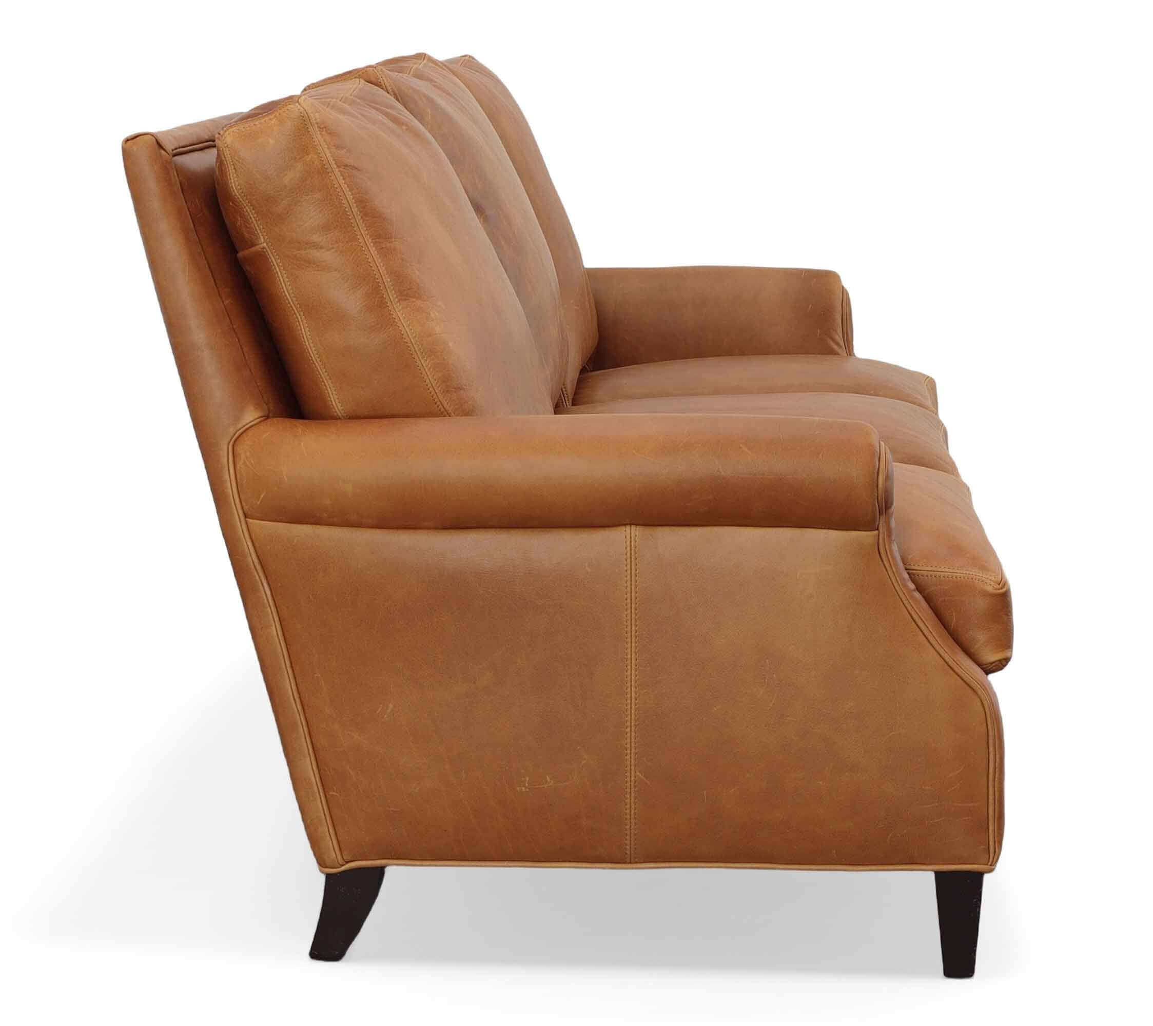 Dana Leather Queen Size Sofa Sleeper - Image 3